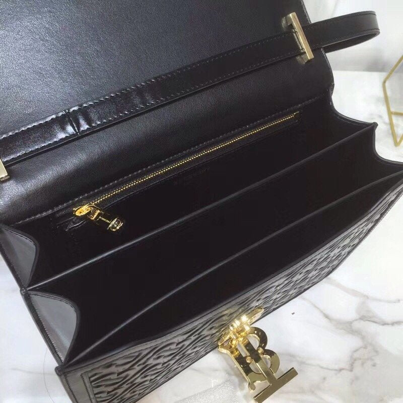 Top Quality Small TB Crossbody Bag Quilted Monogram Black For Women, Bags 8.3in/21cm