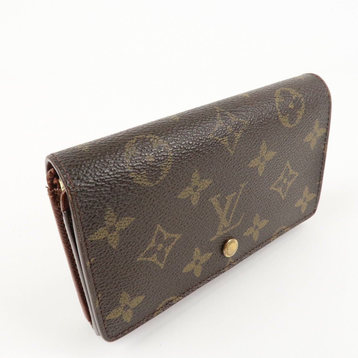 Louis Vuitton Monogram Porte Monnaie Billets Tresor Wallet M61730 d