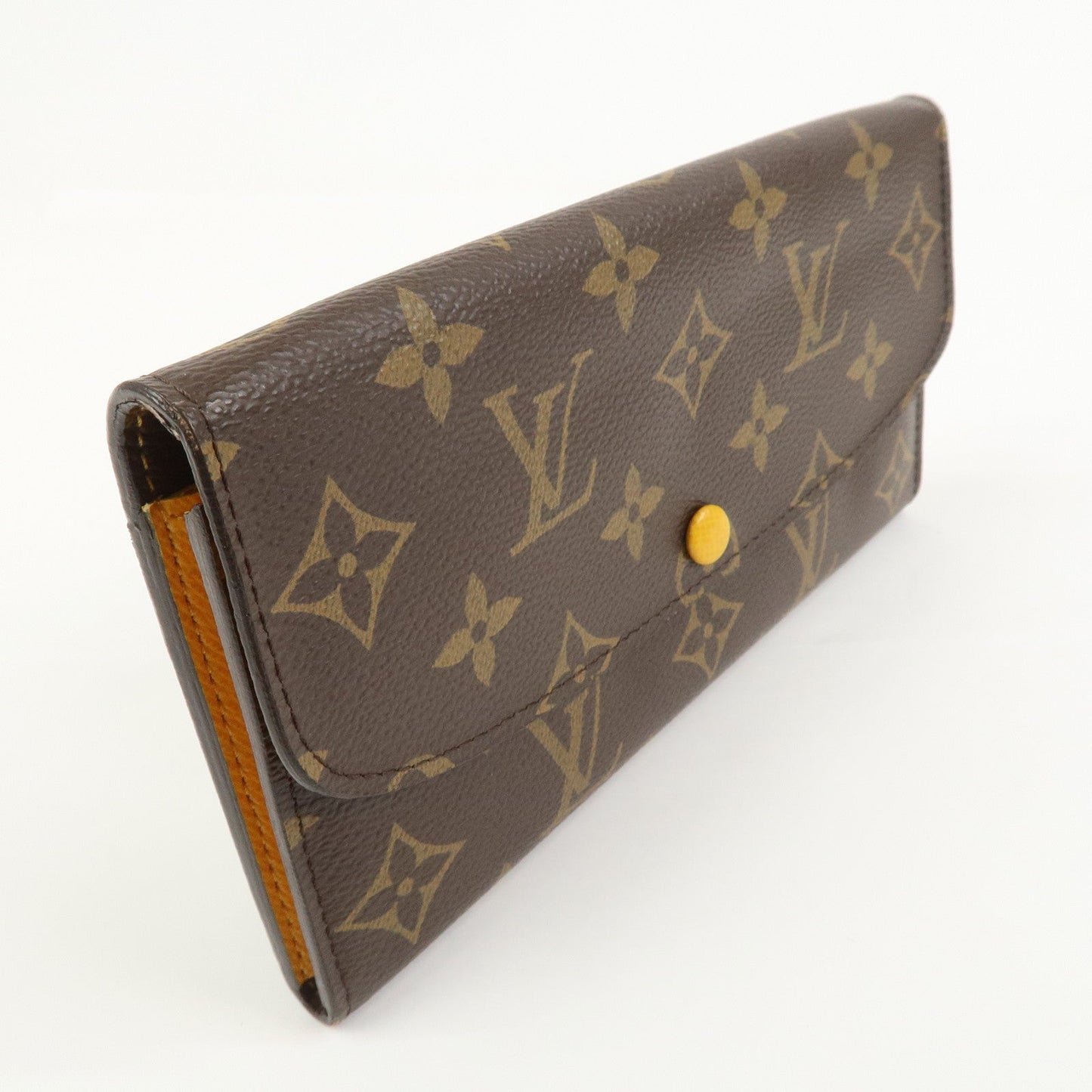 Louis Vuitton Monogram Portefeuille ??ilie Long Wallet Brown M60698