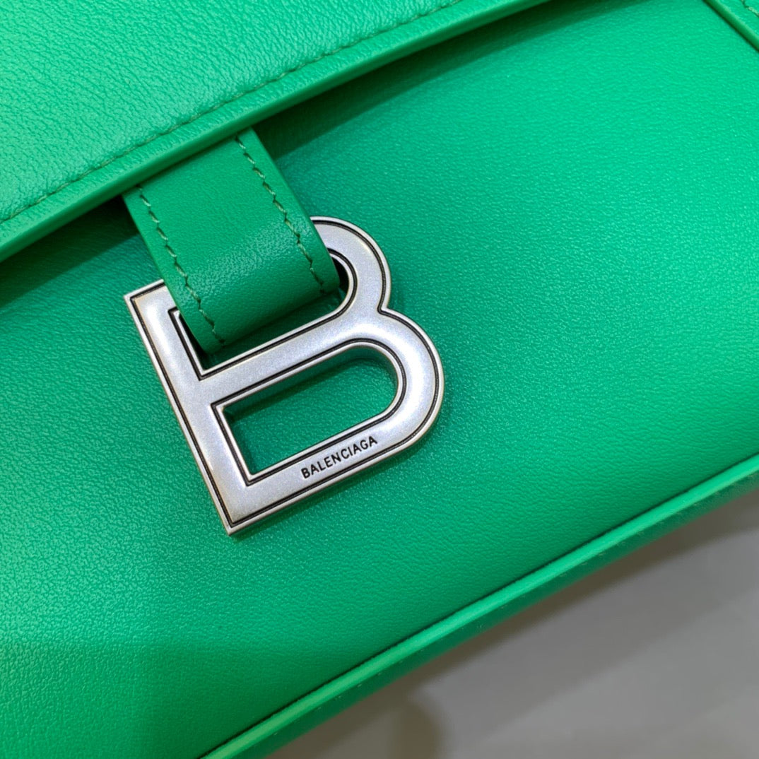 Top Quality Downtown Small Shoulder Bag In Green, For Women, Bags 11.8in/30cm