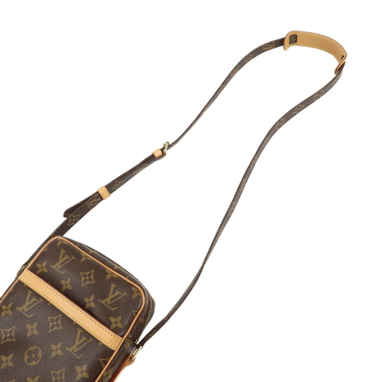 Louis Vuitton Monogram Danube Shoulder Bag Brown M45266 d