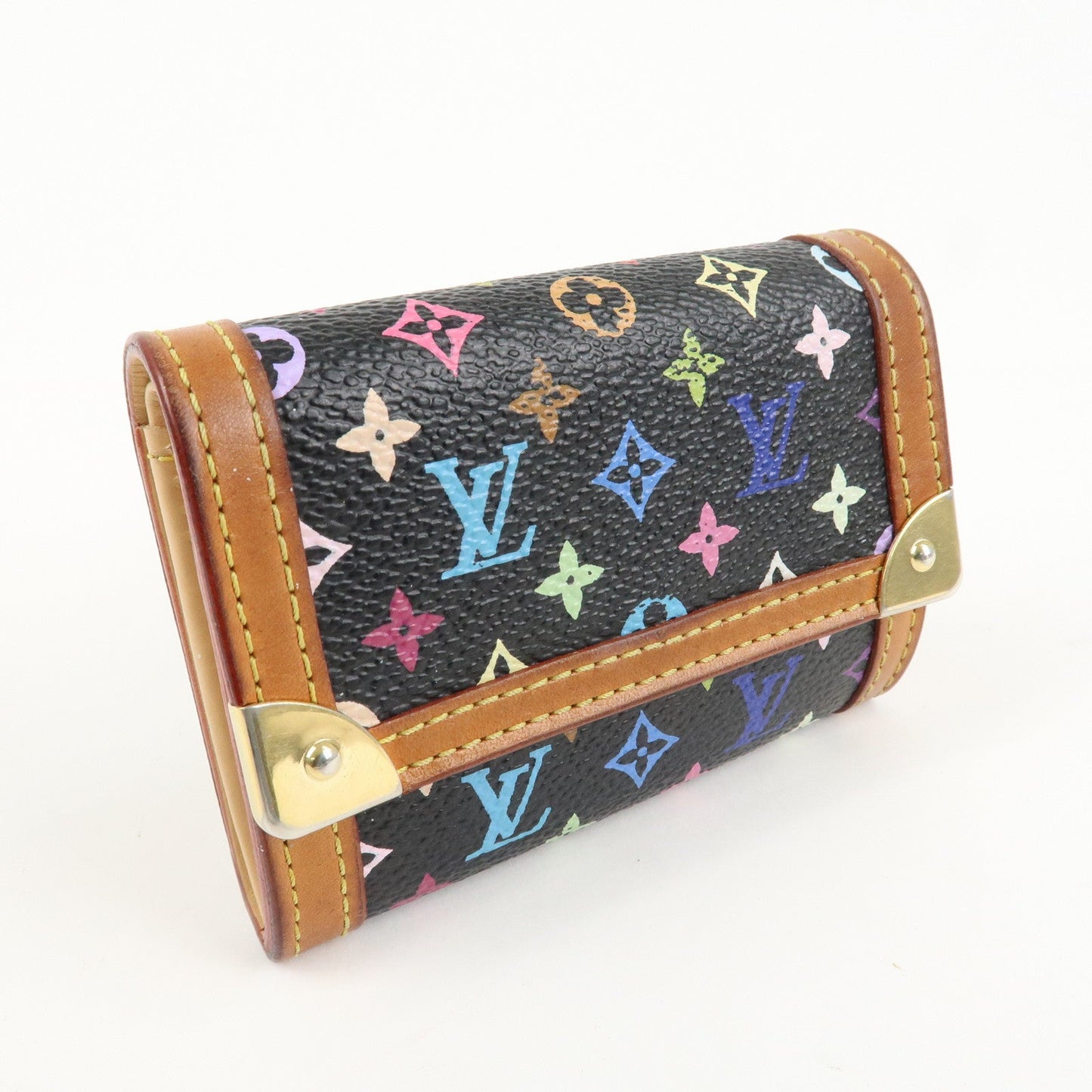 Louis Vuitton Monogram Multicolor Porte Monnaie Plat M92656 d