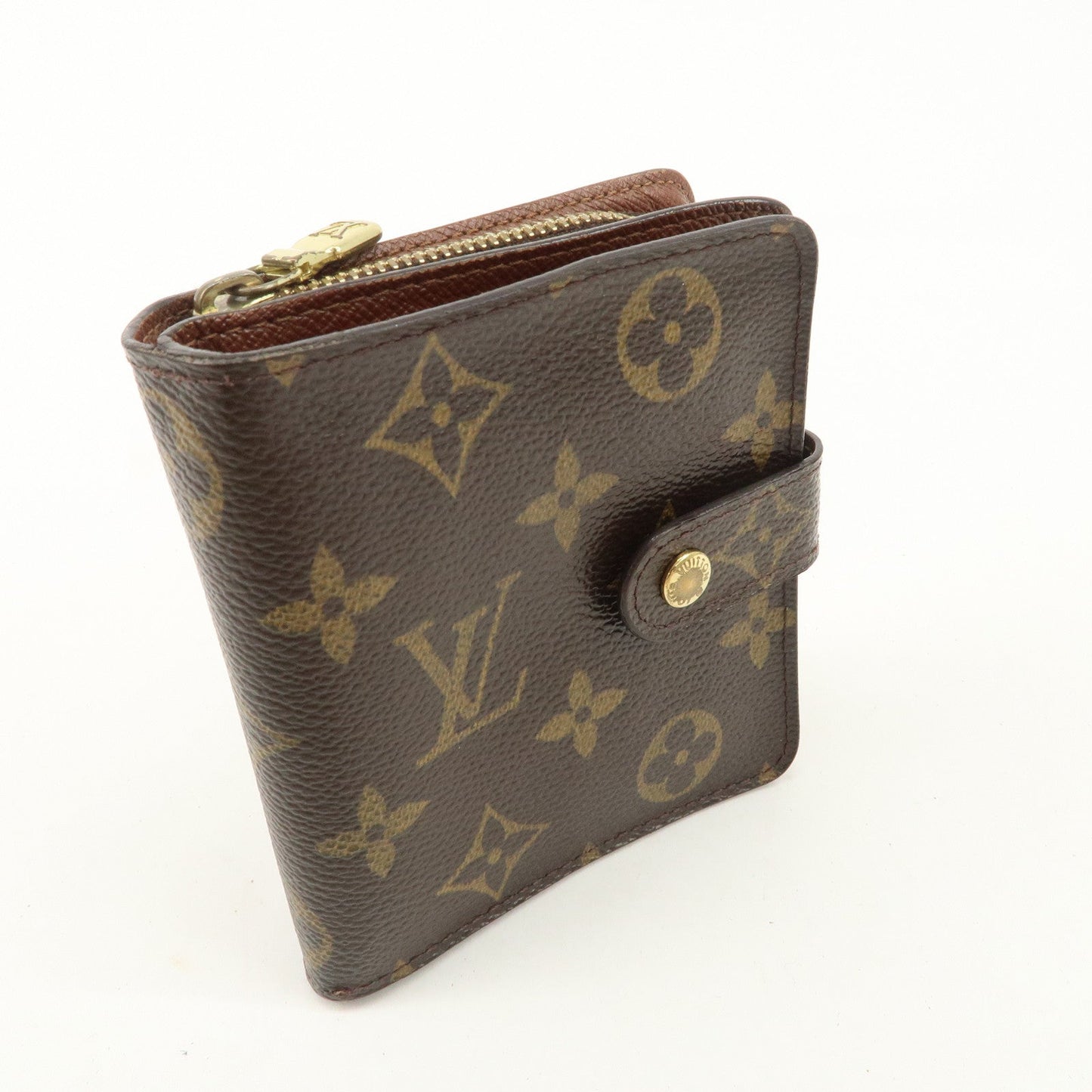 Louis Vuitton Louis Monogram Compact Small Zippy Wallet M61667 d