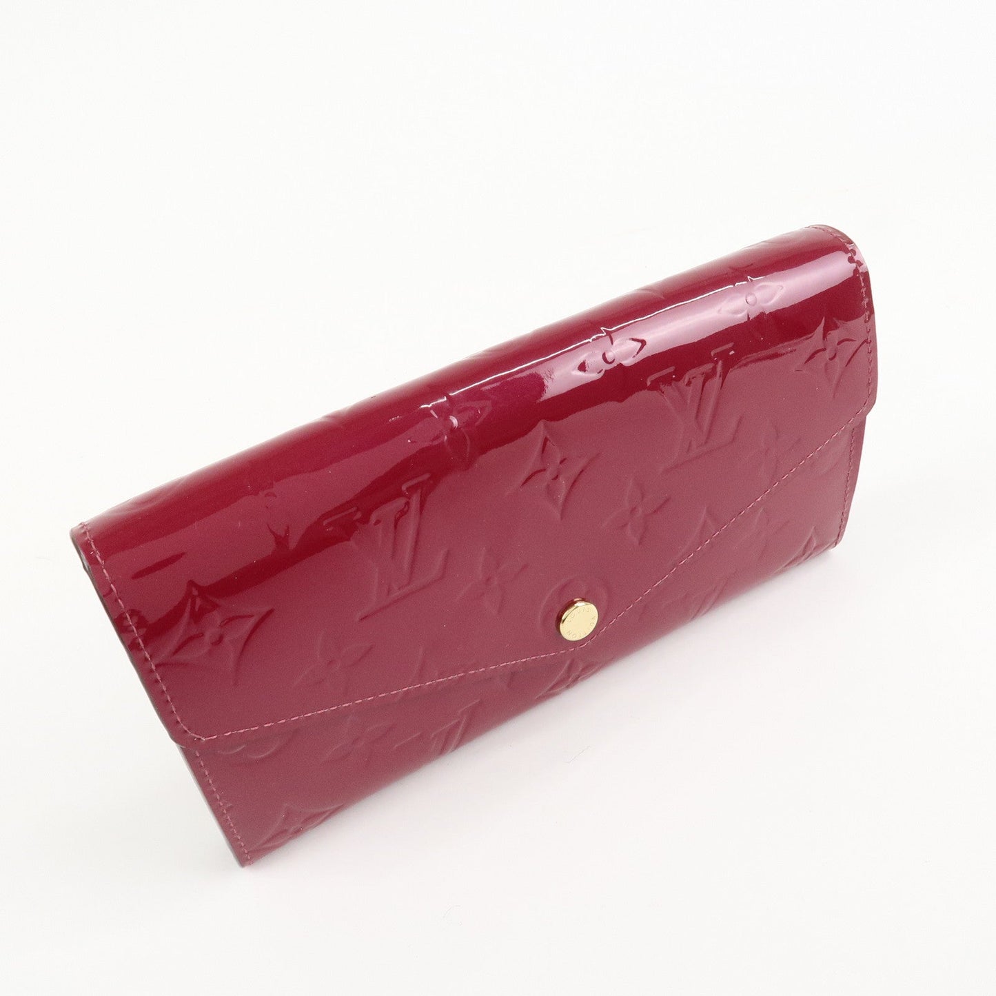 Louis Vuitton Monogram Vernis Portefeuille Sarah Long Wallet M90154 d