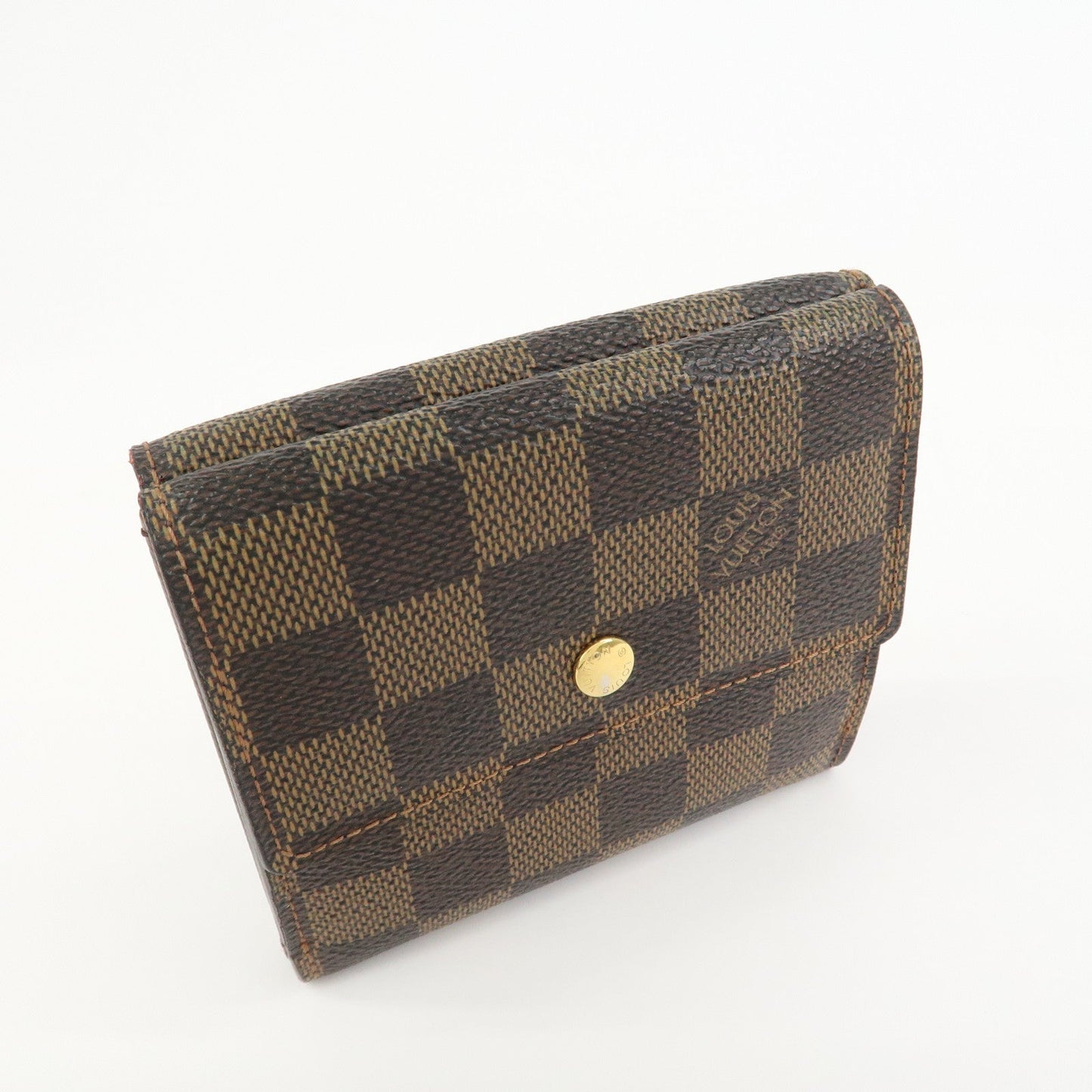 Louis Vuitton Damier Portefeuille ??ise Bi-fold Wallet Brown N61654