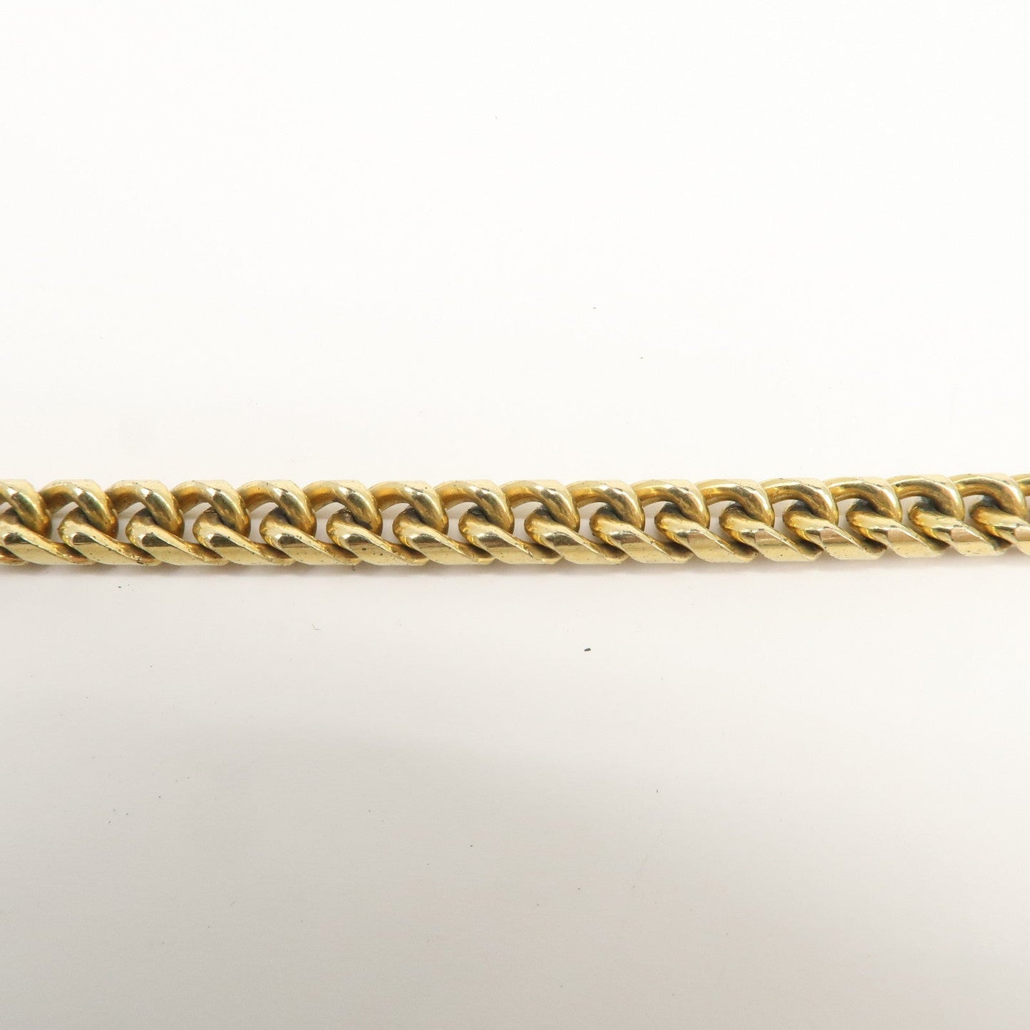 Christian Dior Logo Metal Chain Bracelet Gold