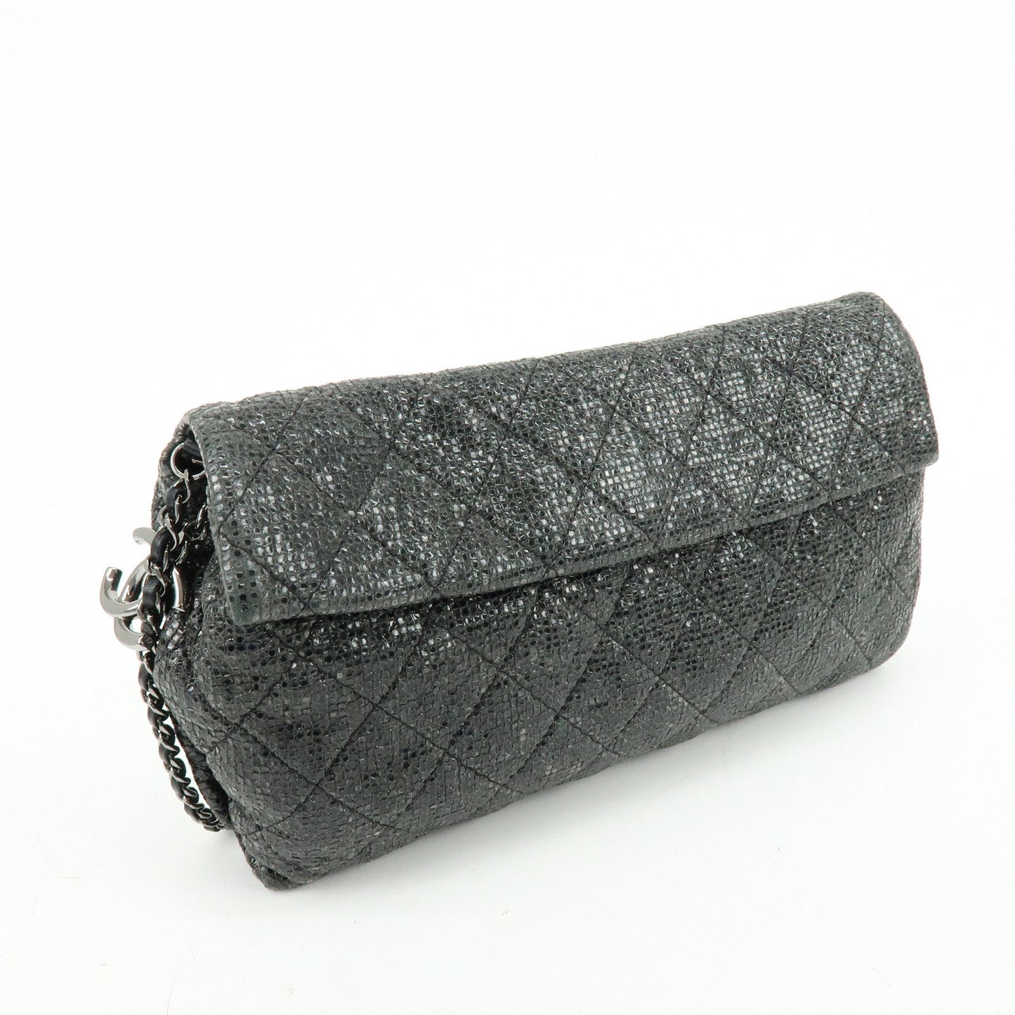 CHANEL Matelasse Chain Shoulder Bag 2014 Christmas Edition Black
