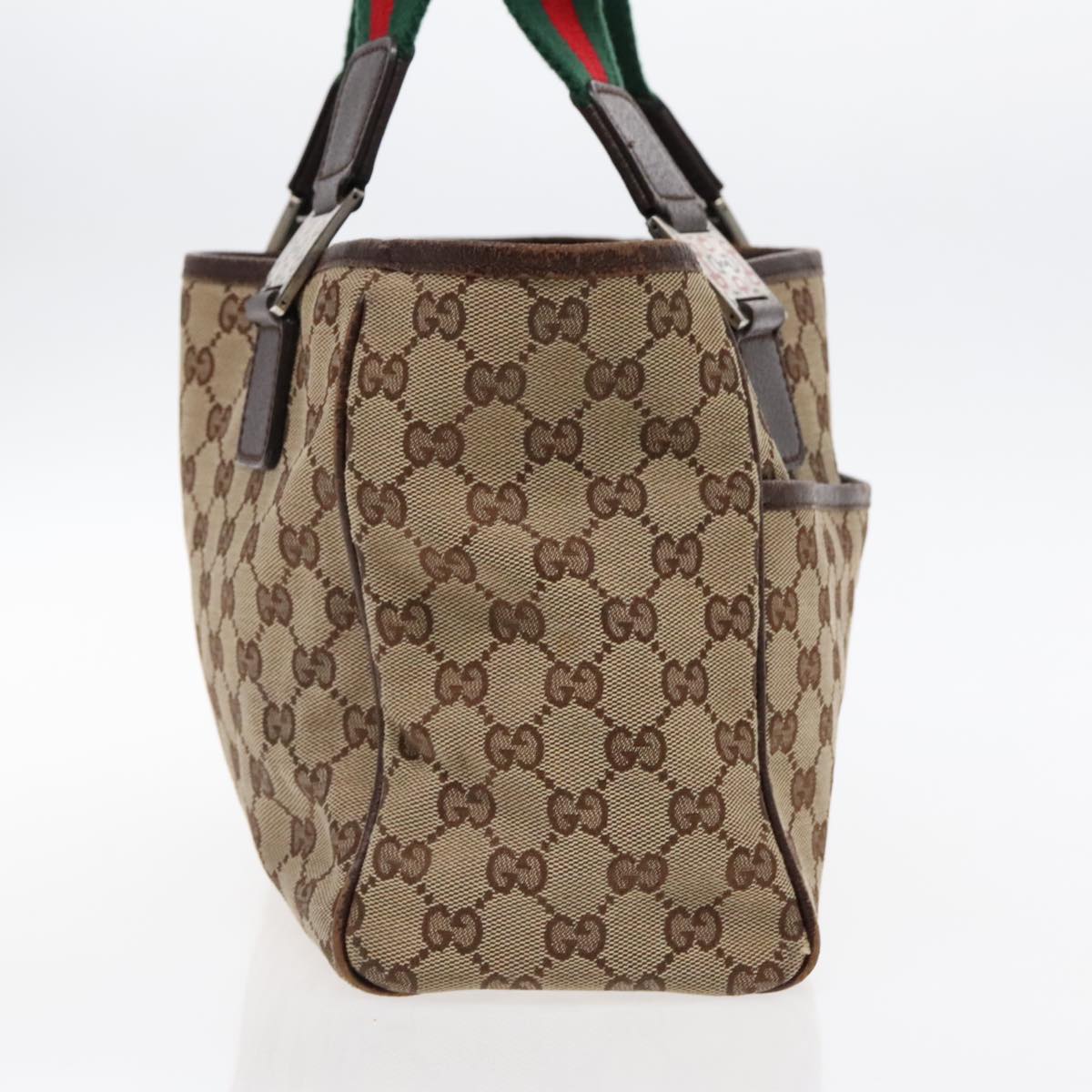 Gucci Gg Canvas Beige Canvas Handbag