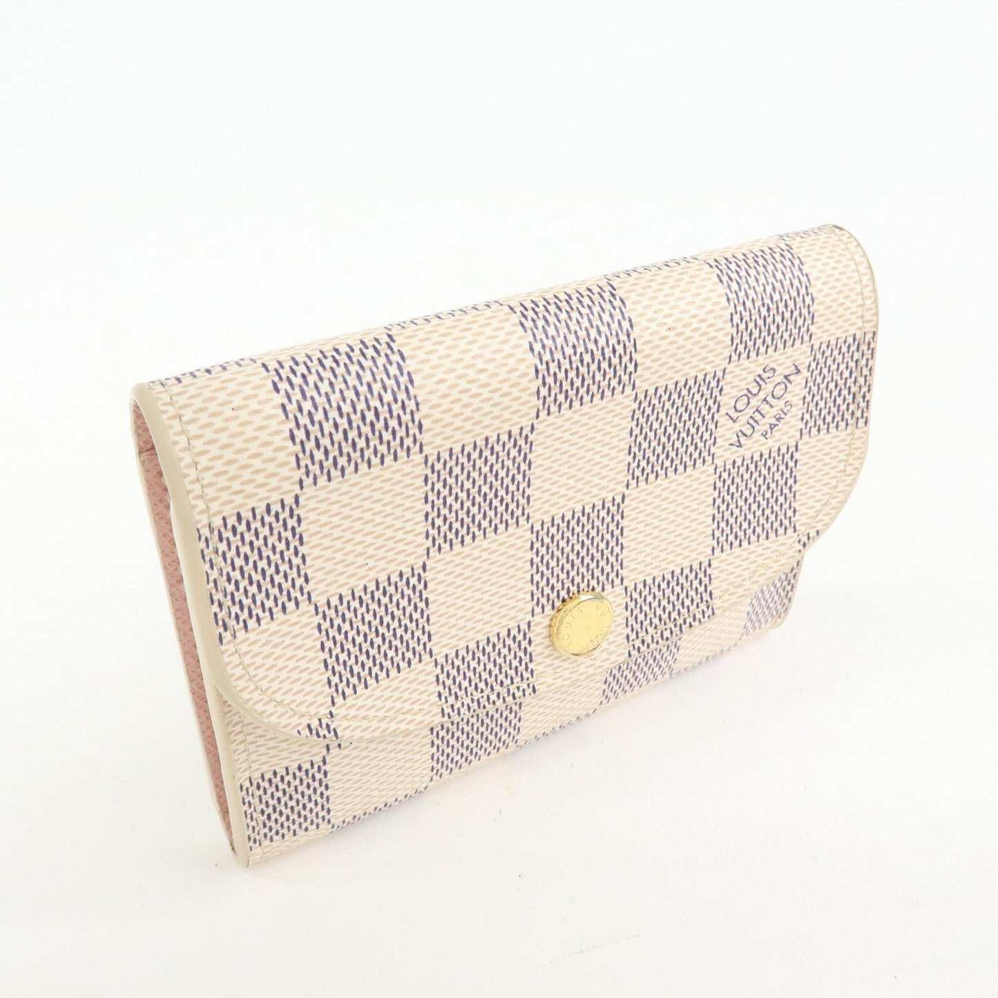 Louis Vuitton Damier Azur Porte Monnaie Rosalie Coin Case N61276