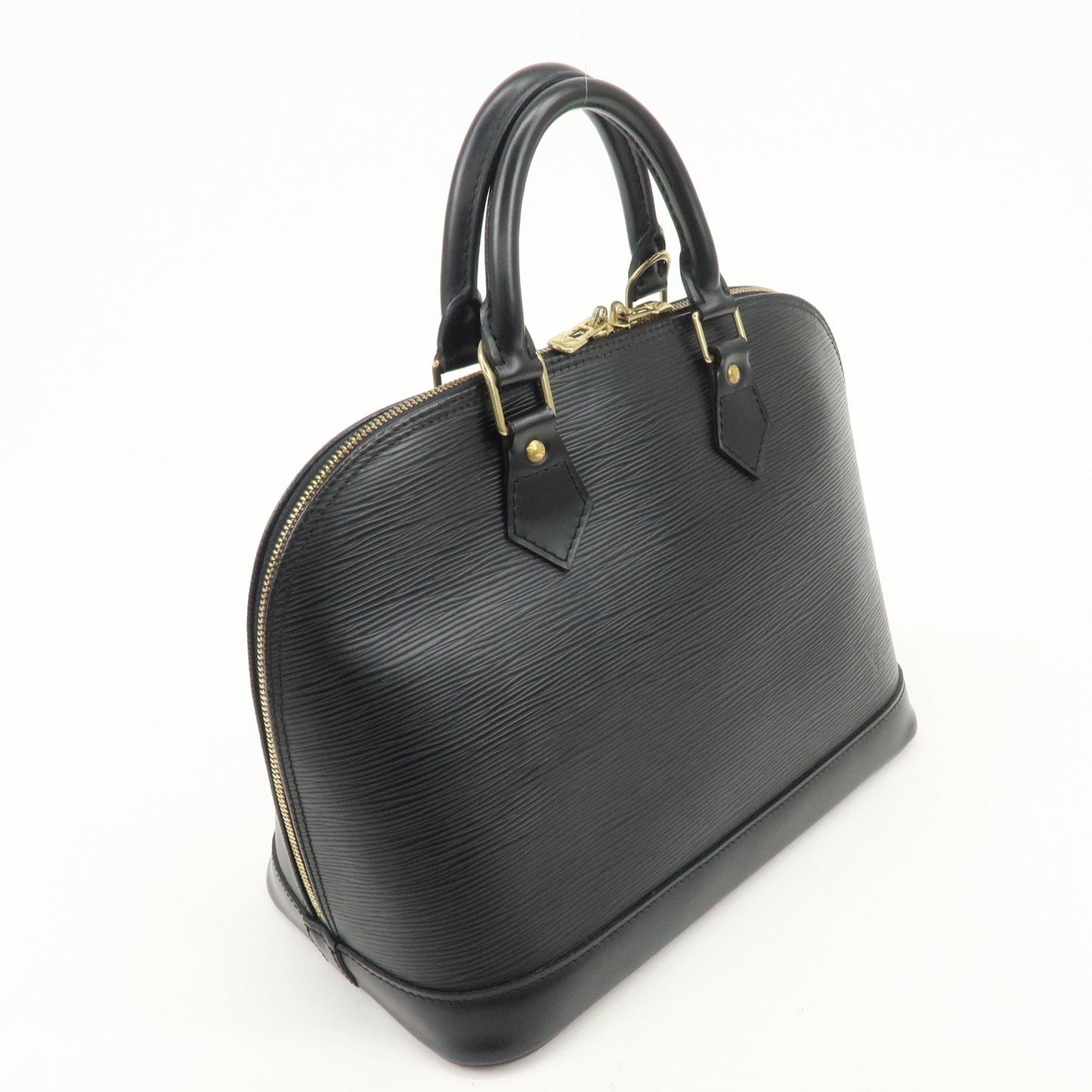 Louis Vuitton Epi leather Alma PM Hand Bag New Style Noir M40302