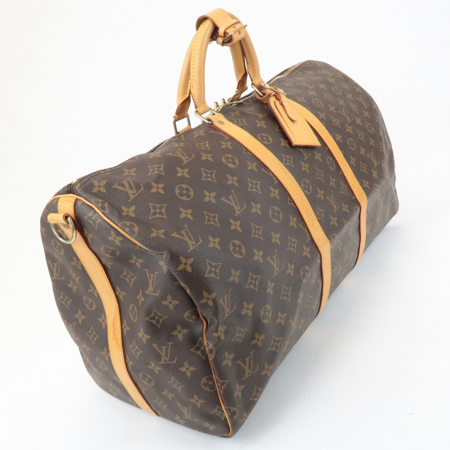 Louis Vuitton Monogram Keep All Bandouliere 55 Boston Bag M41414 d