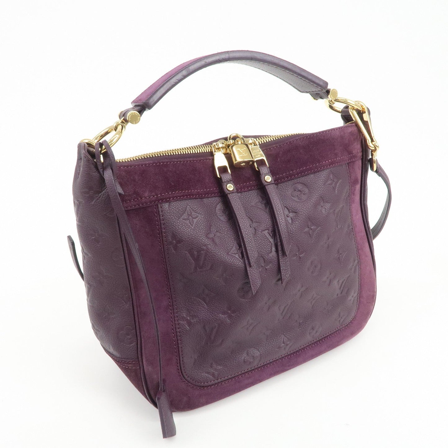Louis Vuitton Monogram Empreinte Audacie PM Hand Bag M40583