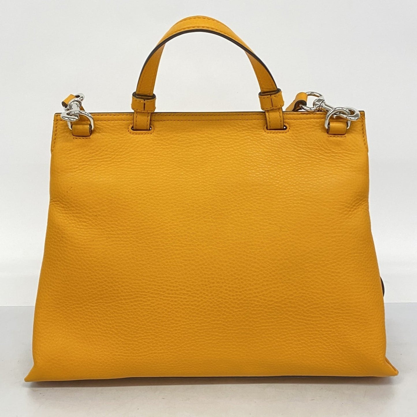 Gucci Orange Leather Handbag ( )