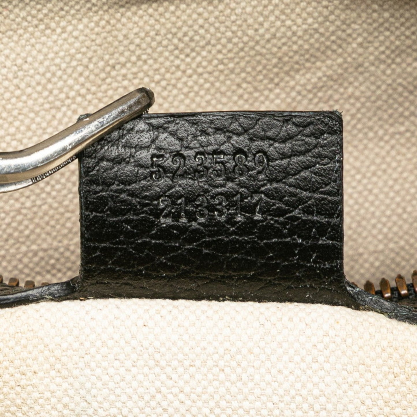 Gucci Black Leather Shoulder Bag ( )