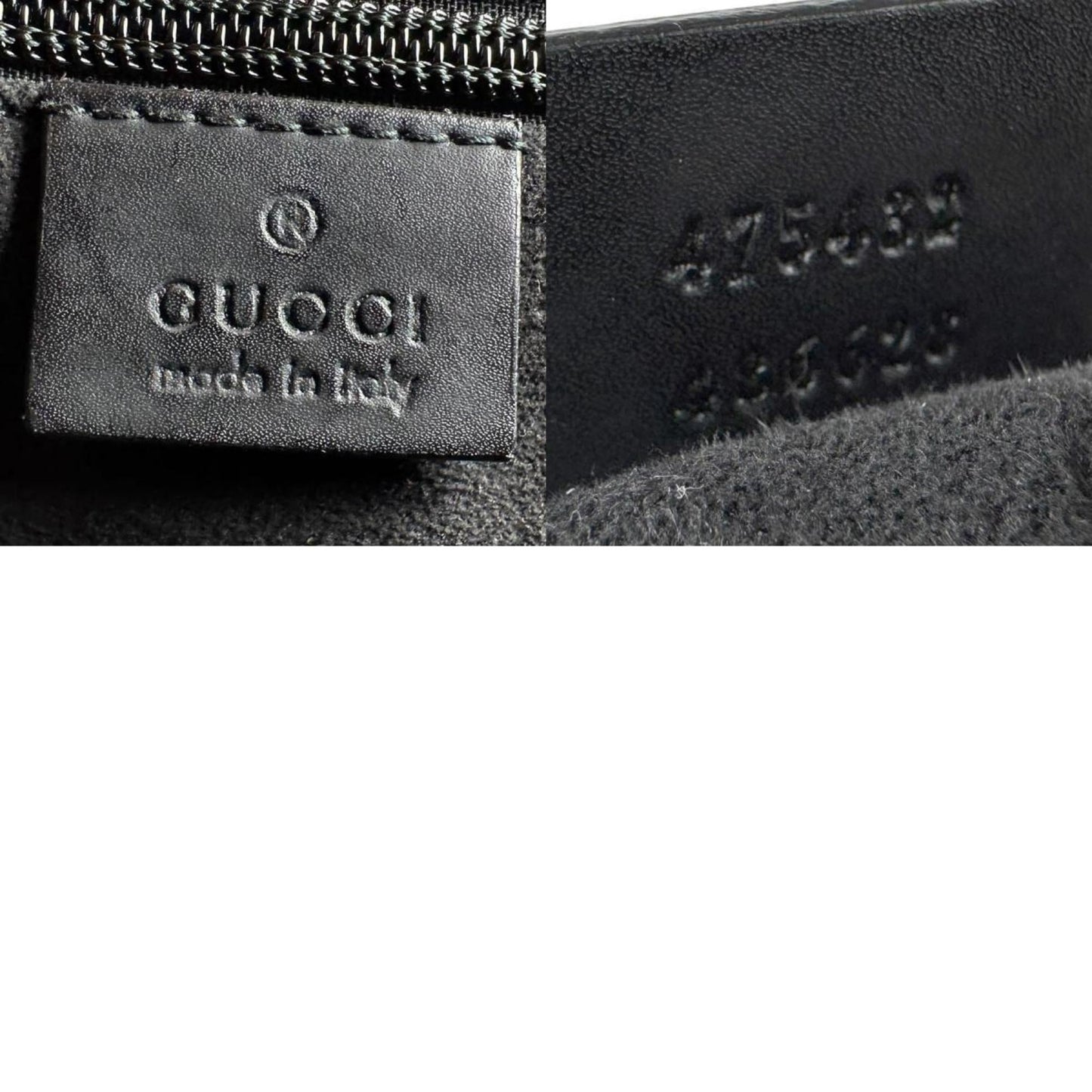 Gucci Beige Brown Black Gg Supreme Canvas Shoulder Bag ( )