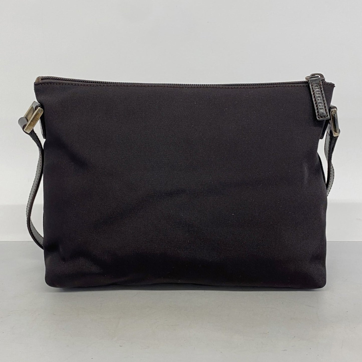 Gucci Brown Nylon Shoulder Bag ( )