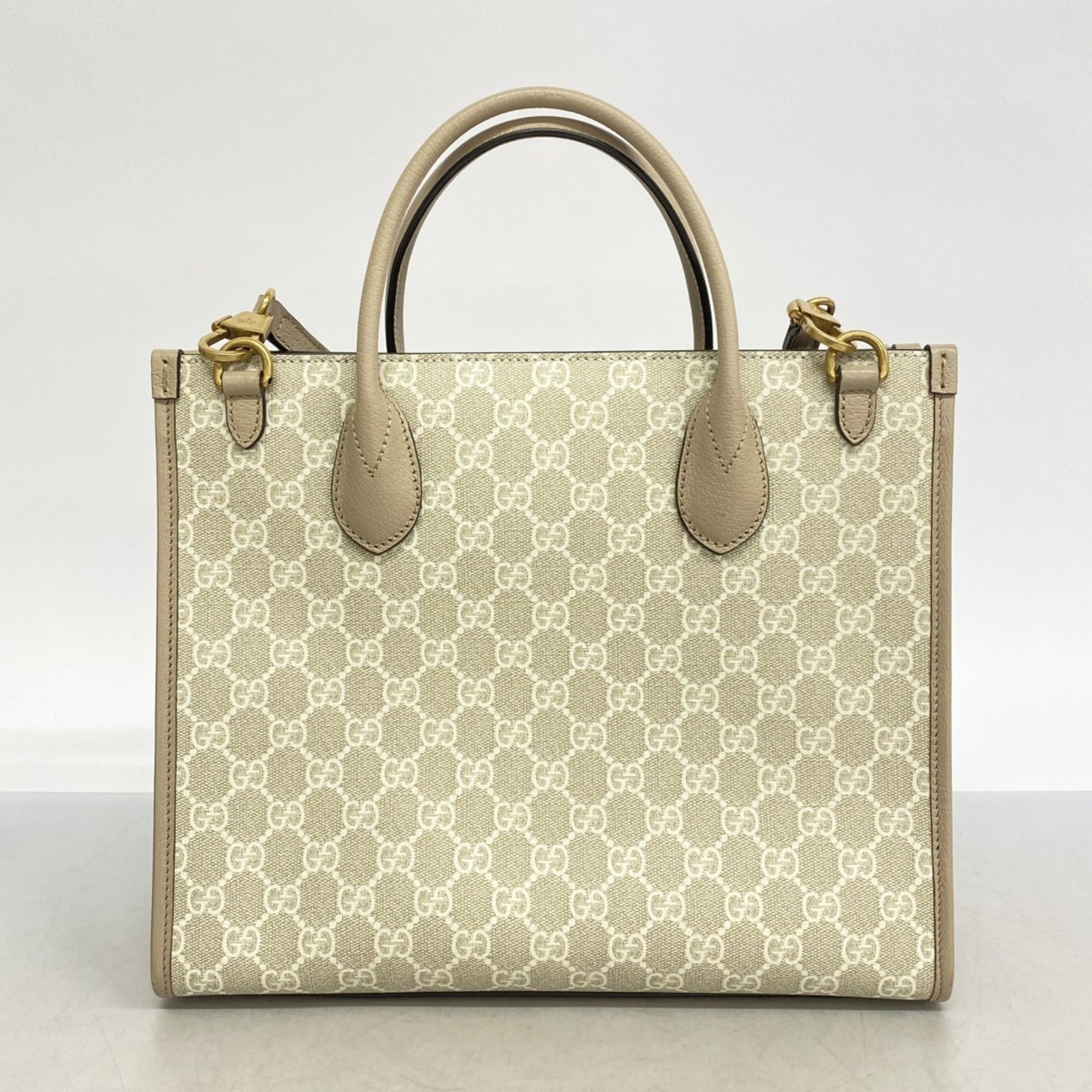 Gucci Beige Pvc Tote Bag ( )