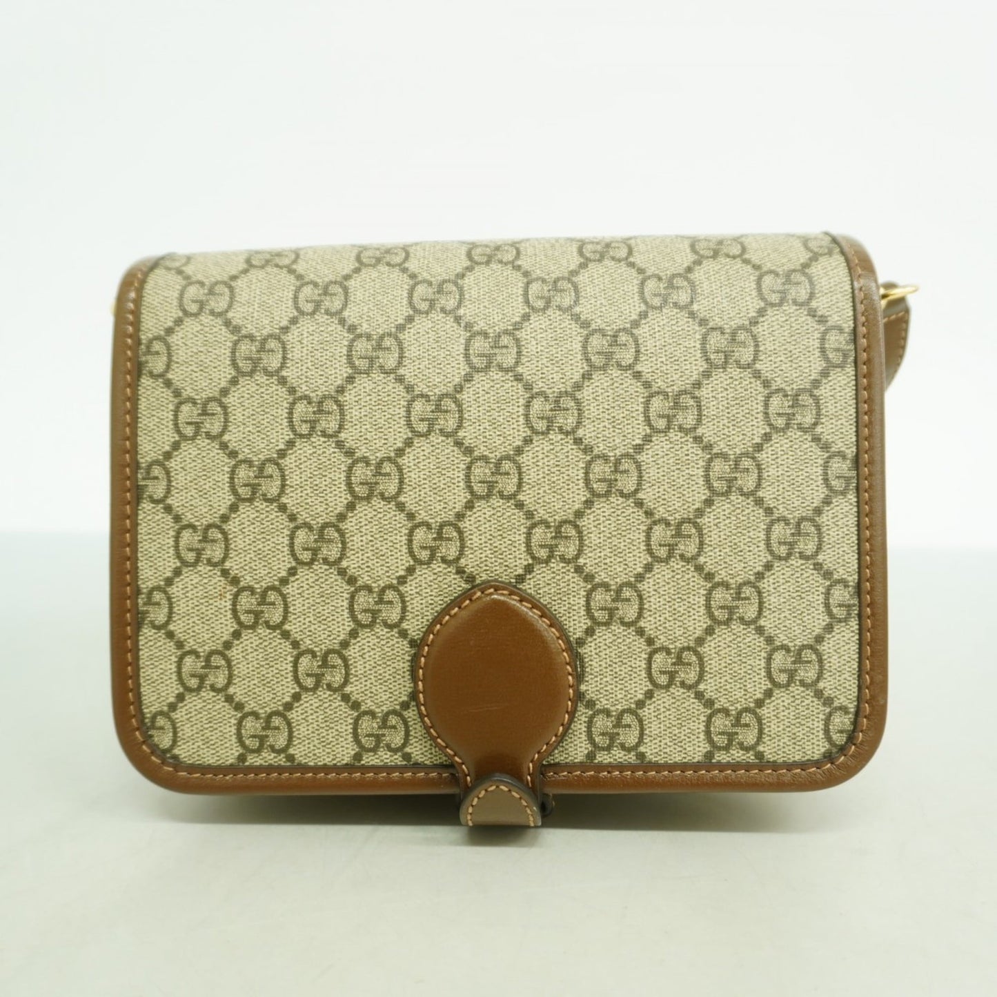 Gucci Brown Pvc Shoulder Bag ( )
