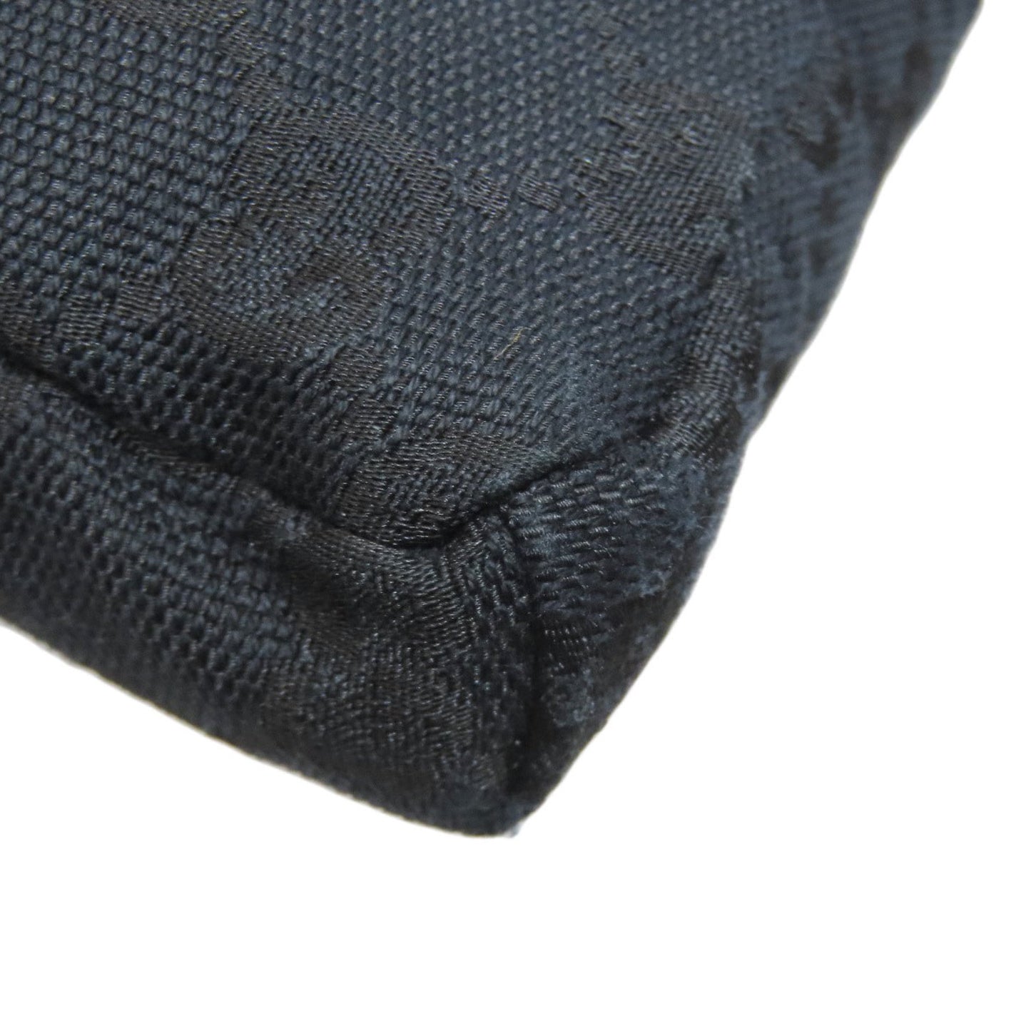 Gucci Black Canvas Fanny Pack Sling Bag ( )