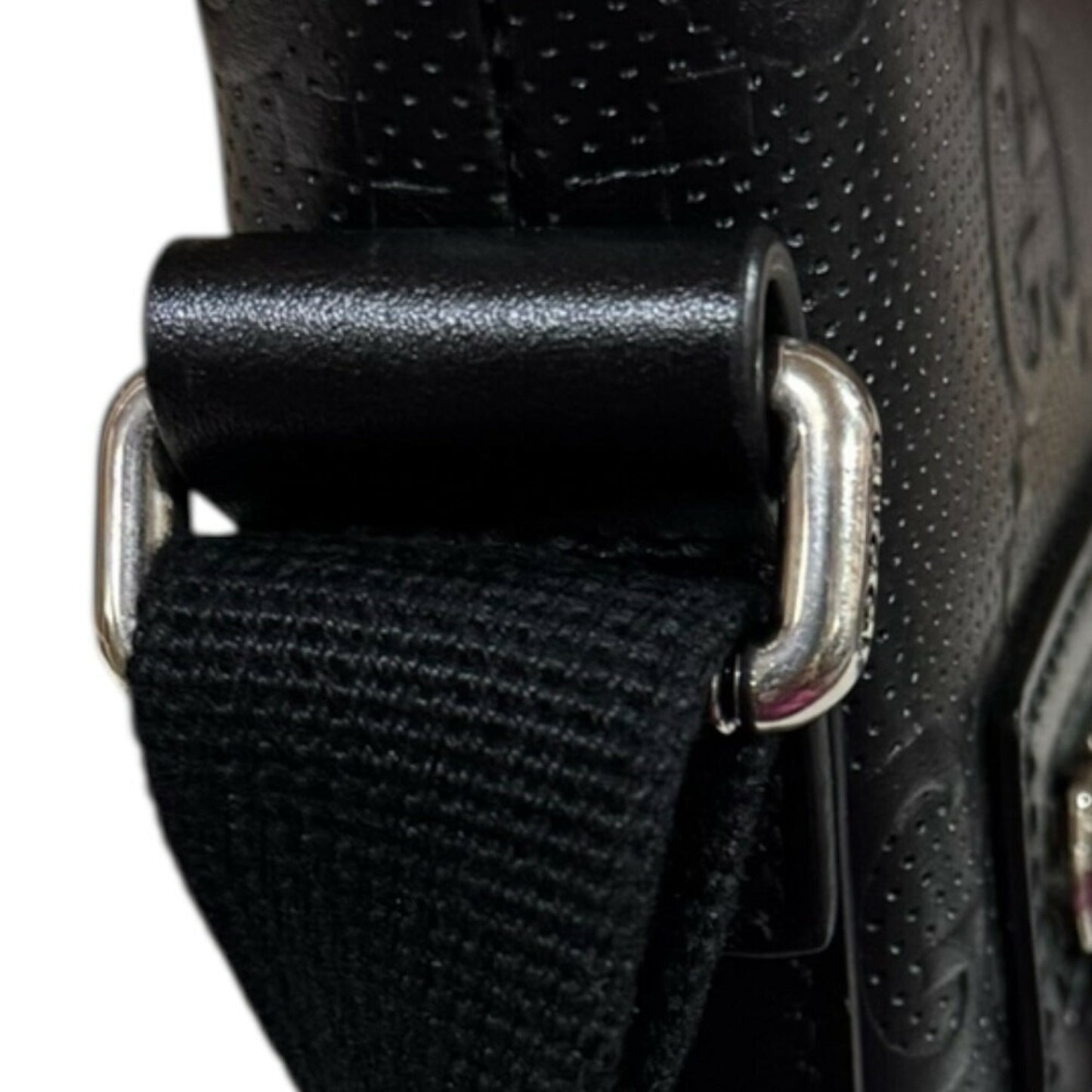Gucci Black Leather Shoulder Bag ( )