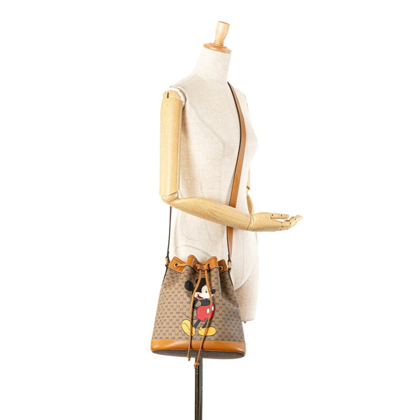 Gucci Brown Pvc Leather Shoulder Bag ( )