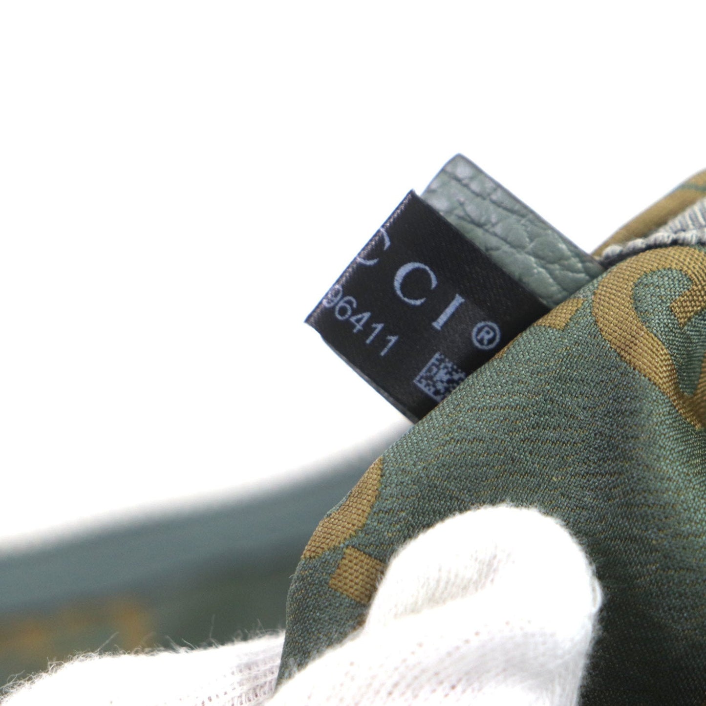 Gucci Khaki Nylon Leather Fanny Pack ( )