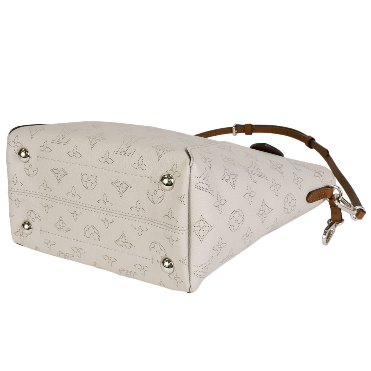 LOUIS VUITTON Hina PM Monogram Mahina Blume Leather Handbag Shoulder Bag M55551