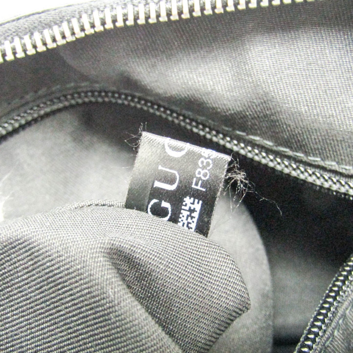 Gucci Gg Canvas Black Gg Canvas Leather Shoulder Bag ( )