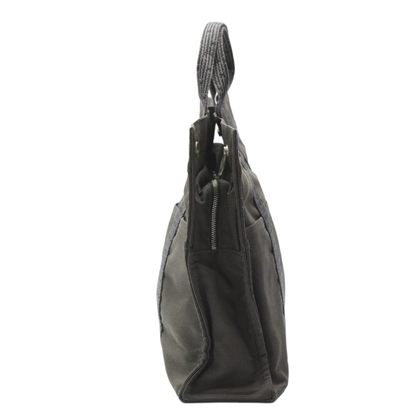Hermes Her Line Gray Canvas Tote Bag ( )