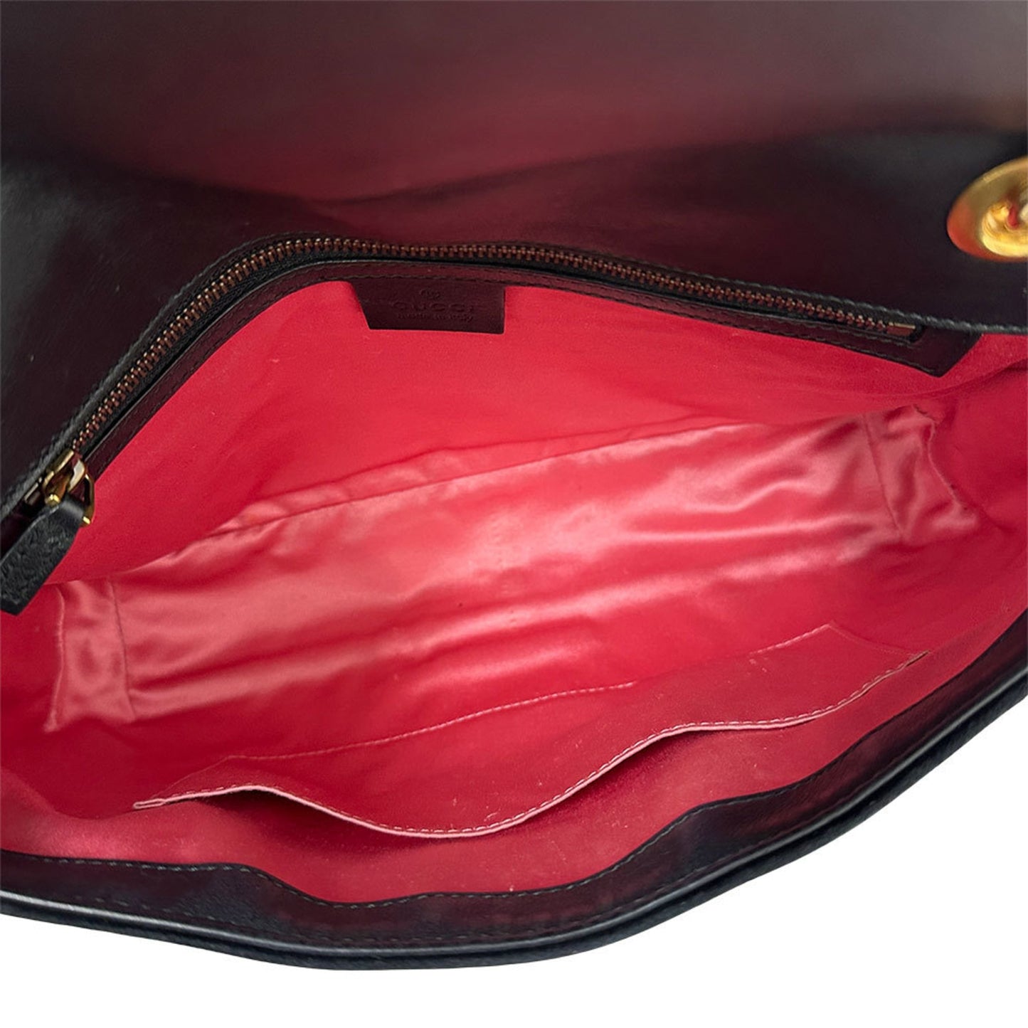 Gucci Black Leather Leather Shoulder Bag ( )