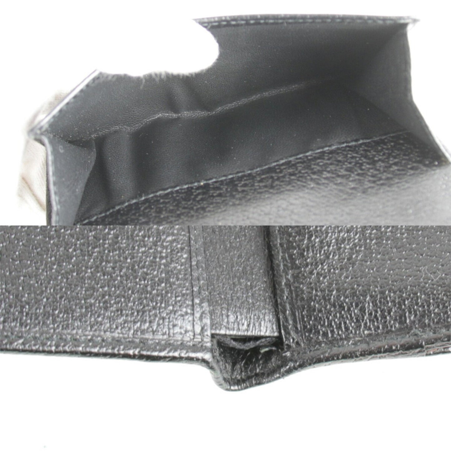 Gucci Black Leather Wallet (Bi-Fold) ( )