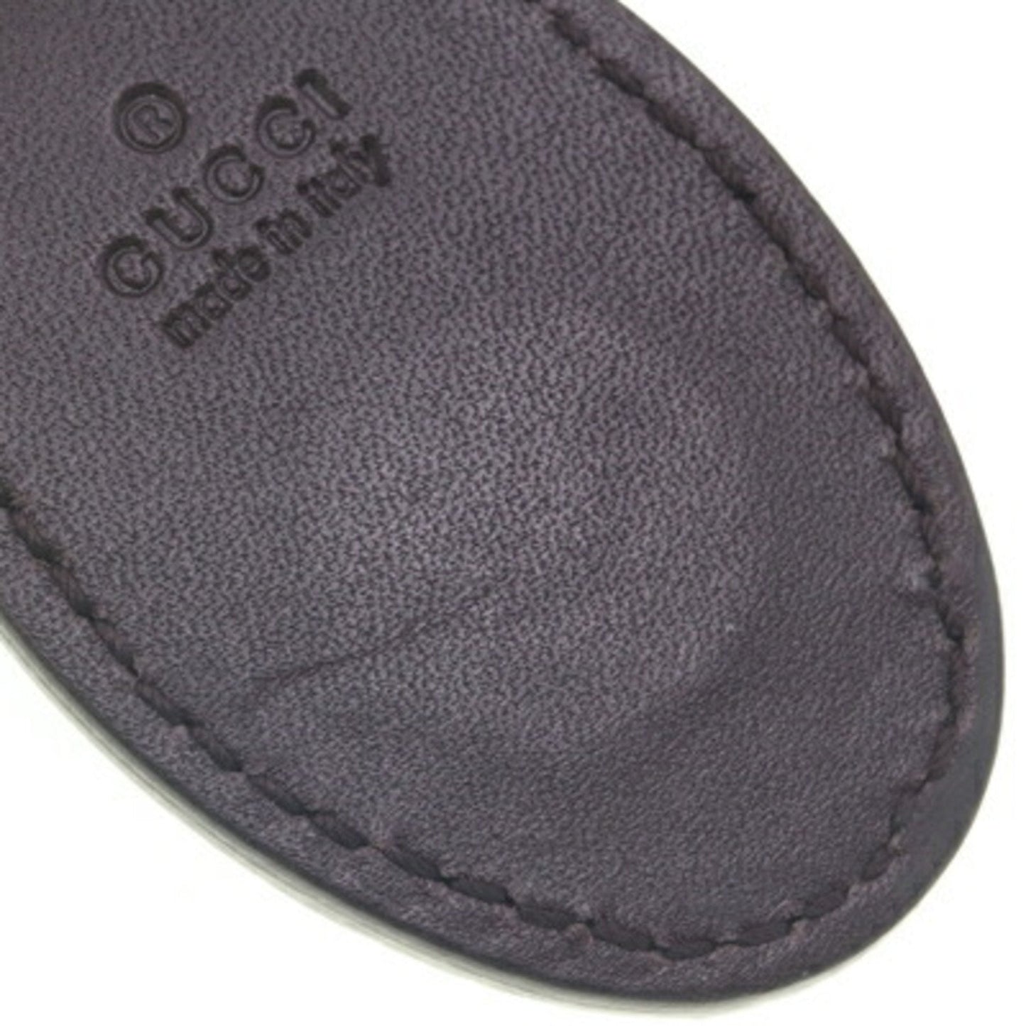 Gucci Dark Brown Leather Money Clip ( )