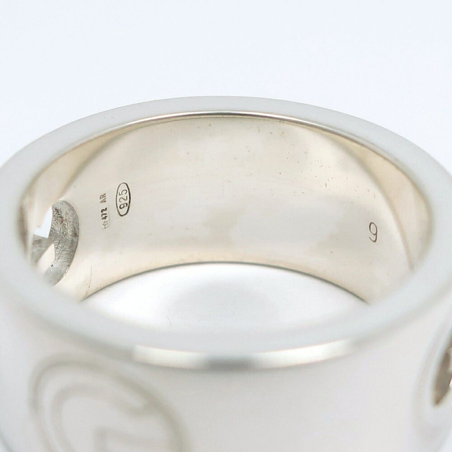 Gucci Silver Silver 925 Band Ring ( )