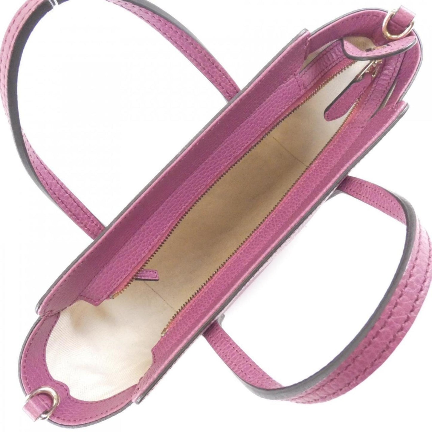 Gucci Gold Leather Handbag ( )