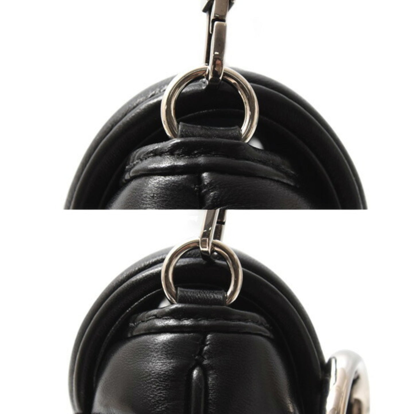 Gucci Black Leather Shoulder Bag ( )