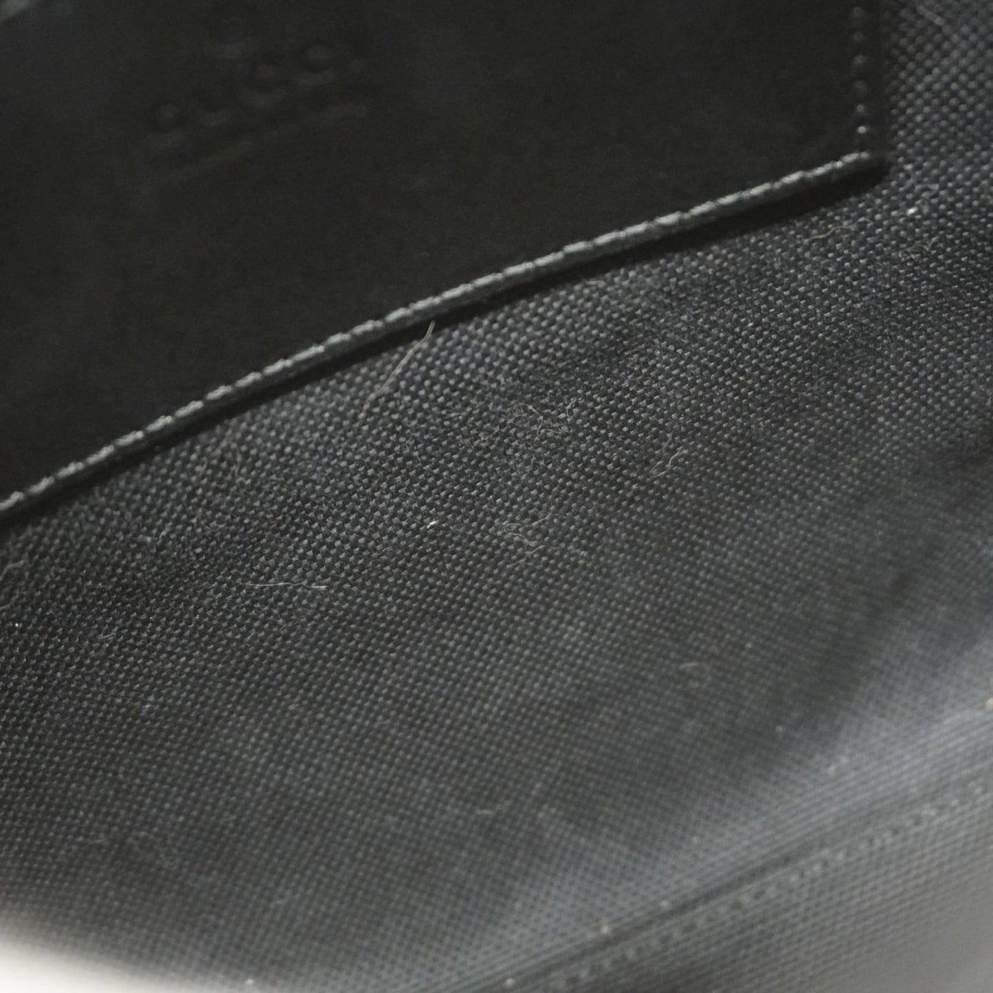 Gucci Black Gray Pvc Handbag ( )