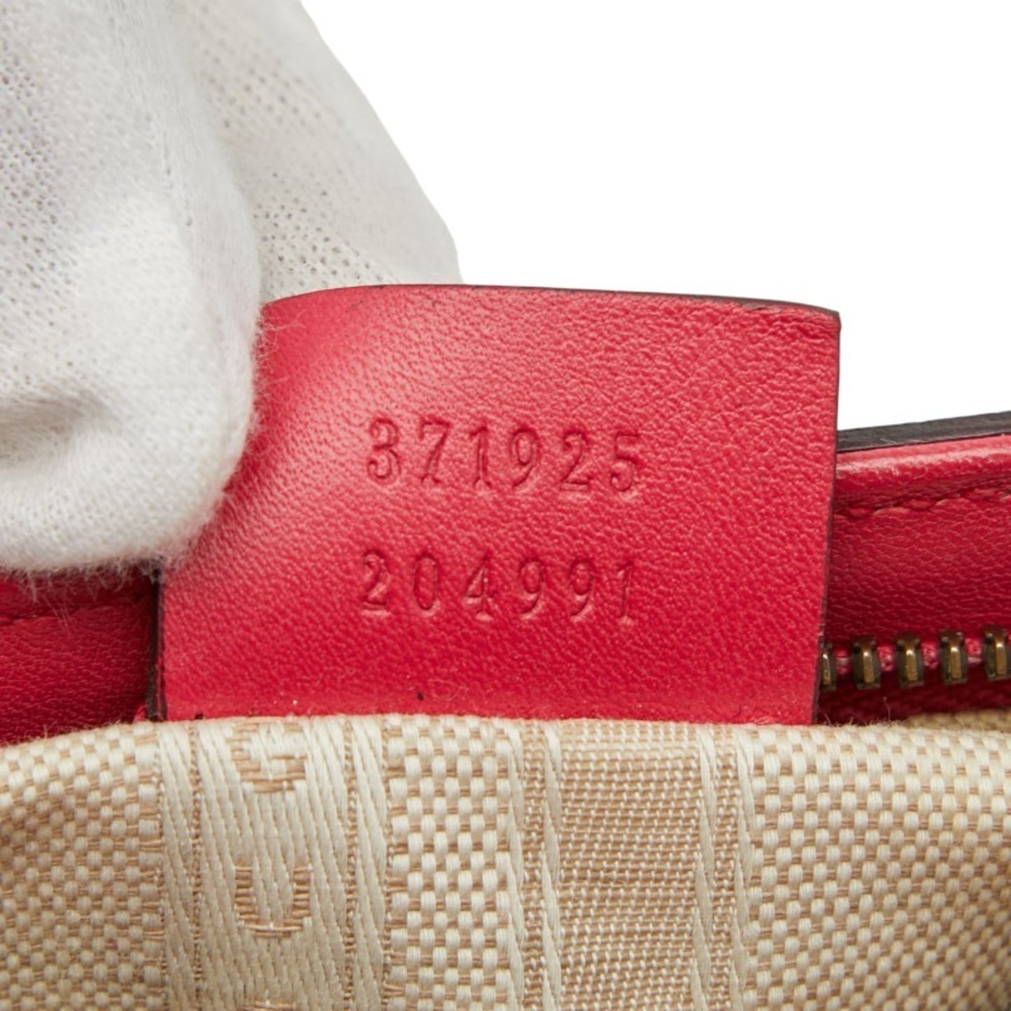 Gucci Red Color Patent Leather Handbag Shoulder Bag ( )