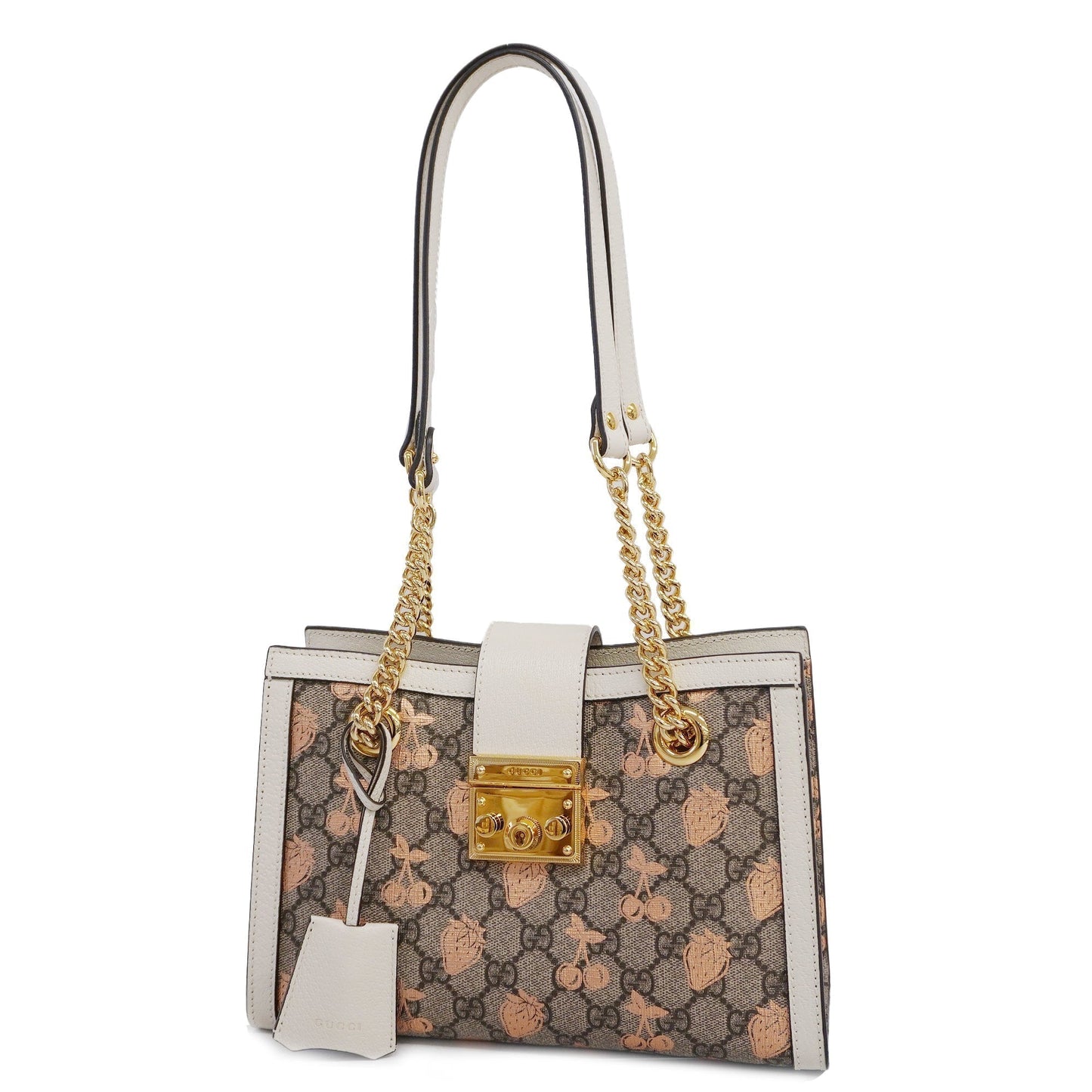 GUCCIAuth Padlock Shoulder Bag 498156 Women's GG Supreme,Leather Shoulder Bag