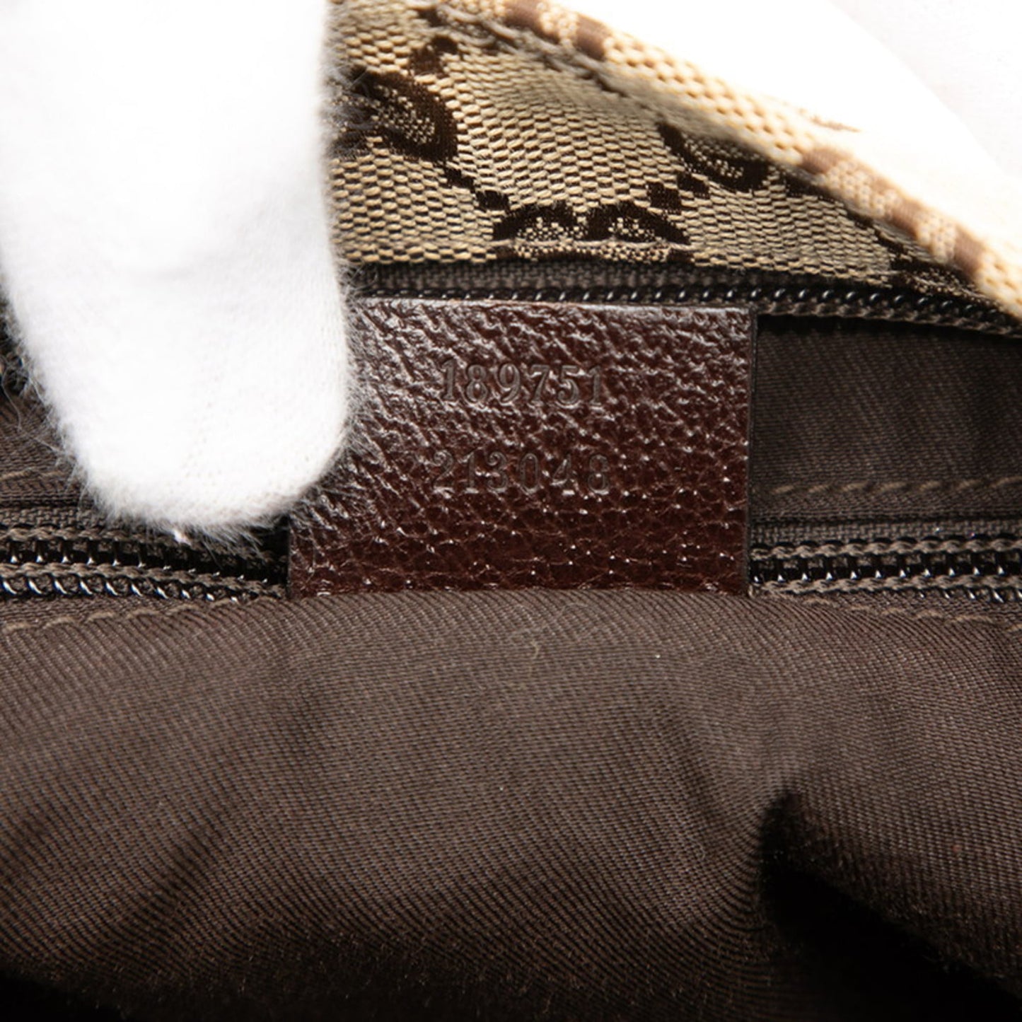 Gucci Brown Gg Canvas Shoulder Bag ( )