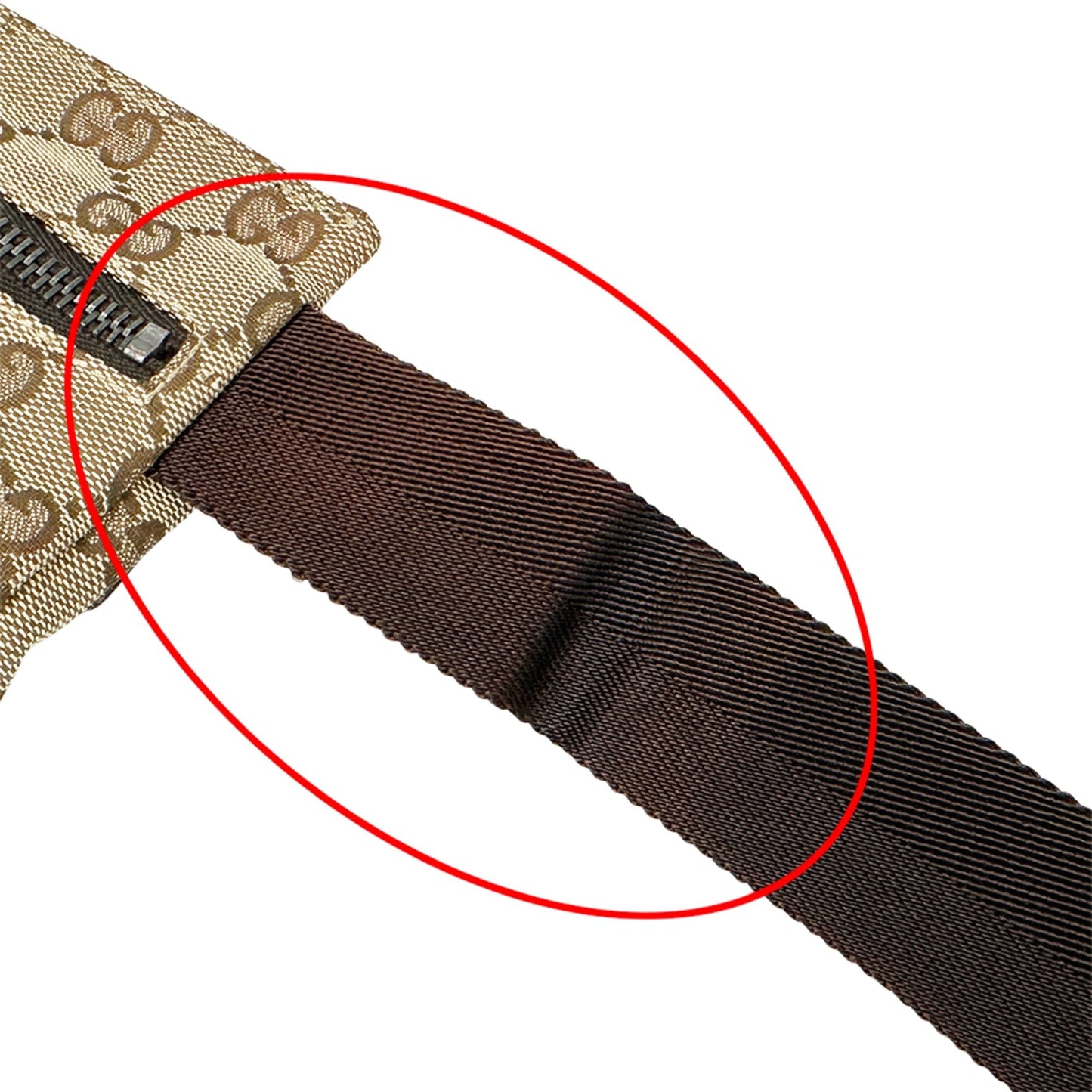 Gucci Gg Canvas Beige Brown Gg Canvas Fanny Pack Sling Bag ( )