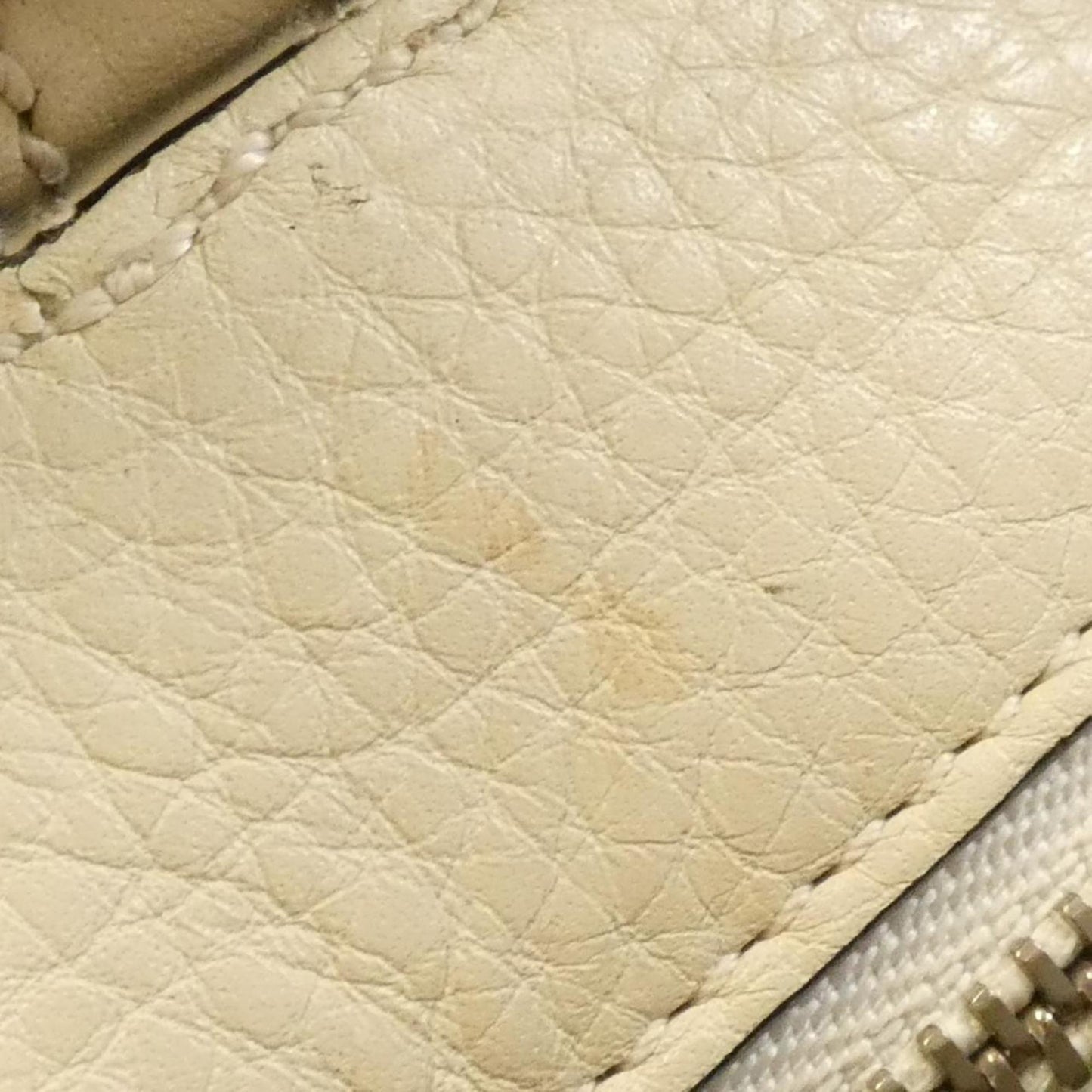 Gucci Off-White Leather Handbag ( )