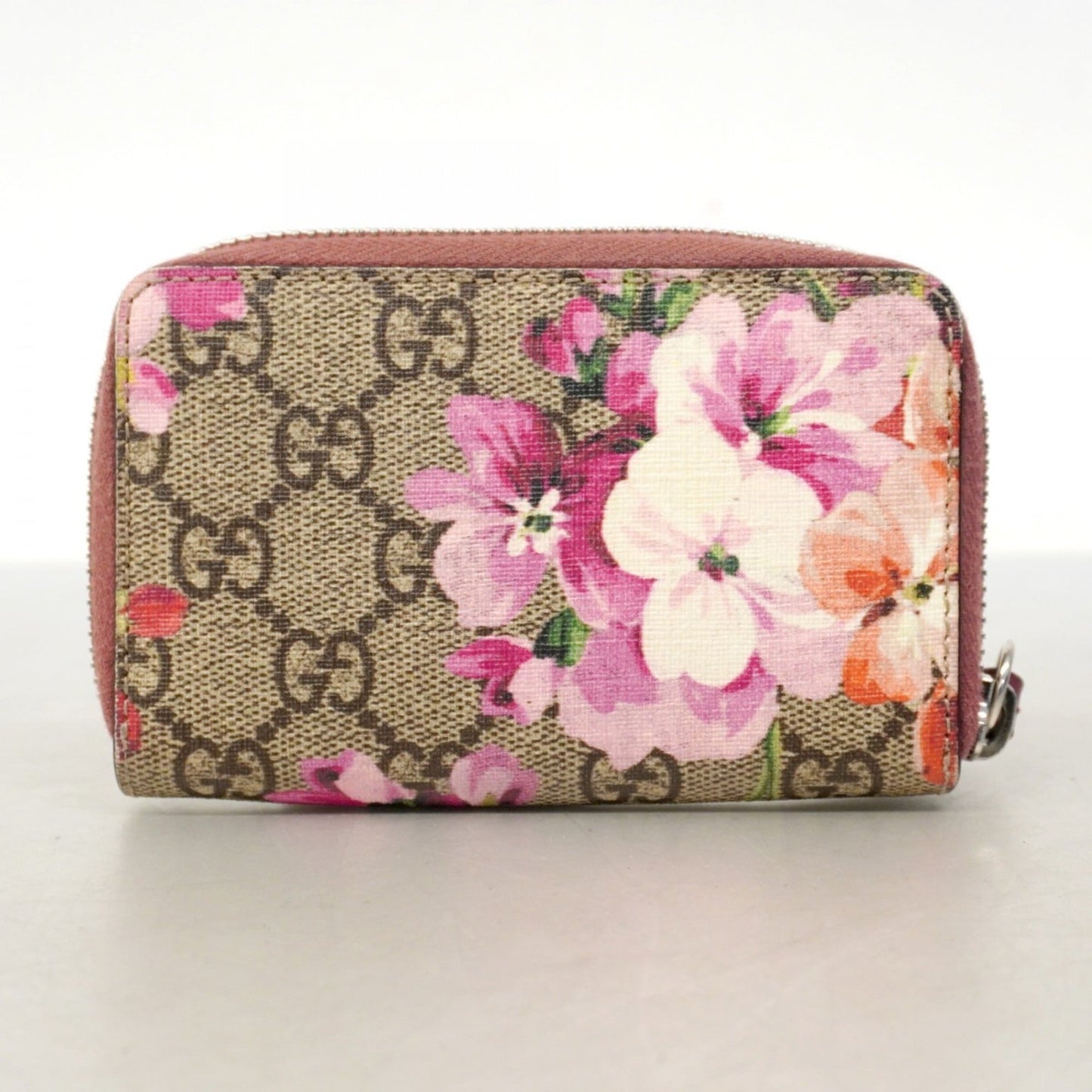 Gucci Brown Pink Pvc Coin Purse/Coin Case ( )