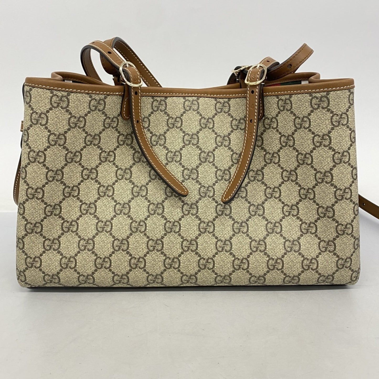 Gucci Brown Pvc Handbag ( )