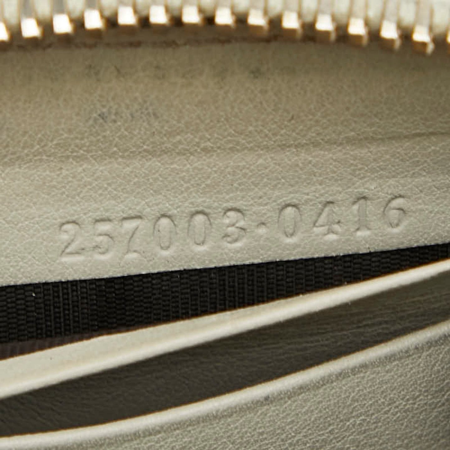 Gucci Beige Multi-Color Canvas Leather Long Wallet (Bi-Fold) ( )