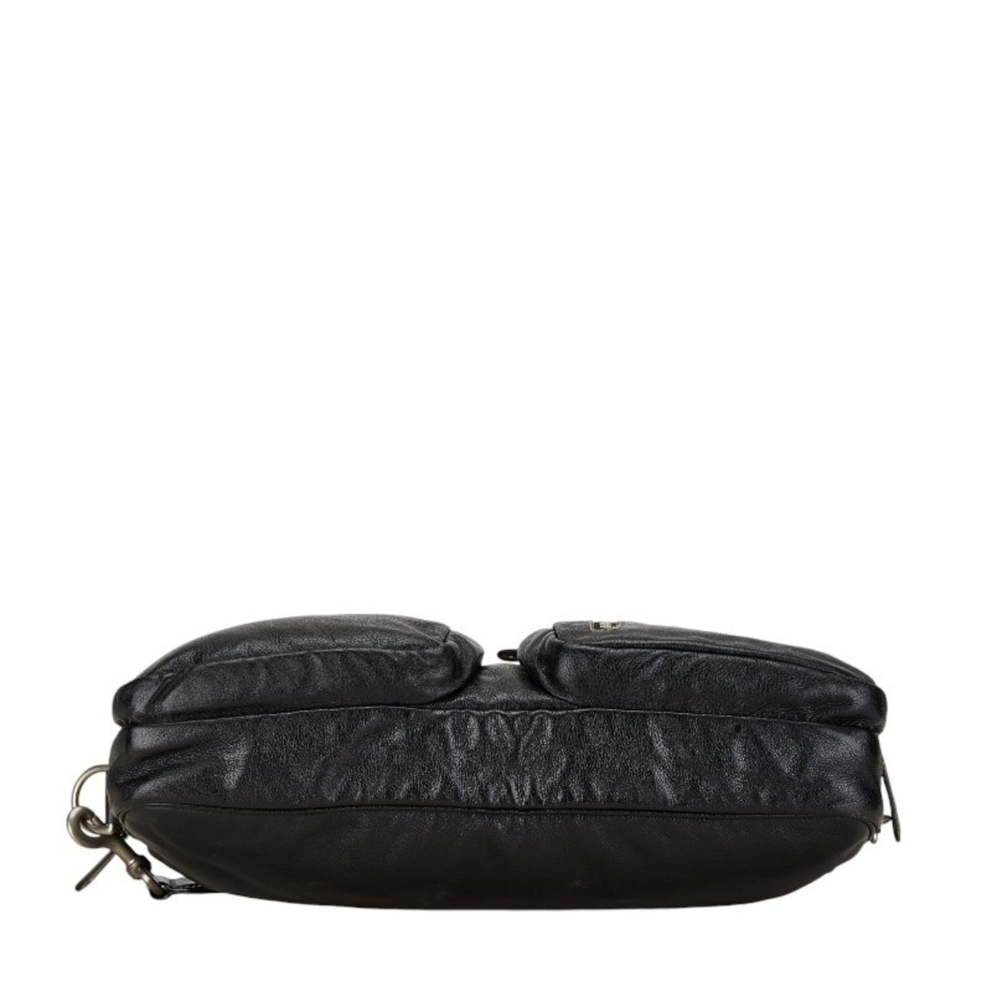 Gucci Black Leather Shoulder Bag ( )