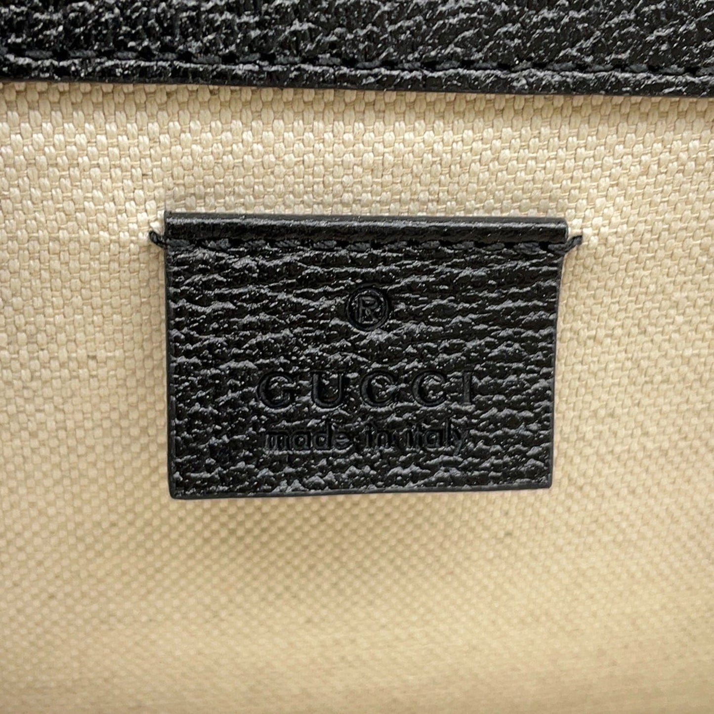 Gucci Beige Green Red Color Leather Gg Supreme Shoulder Bag ( )