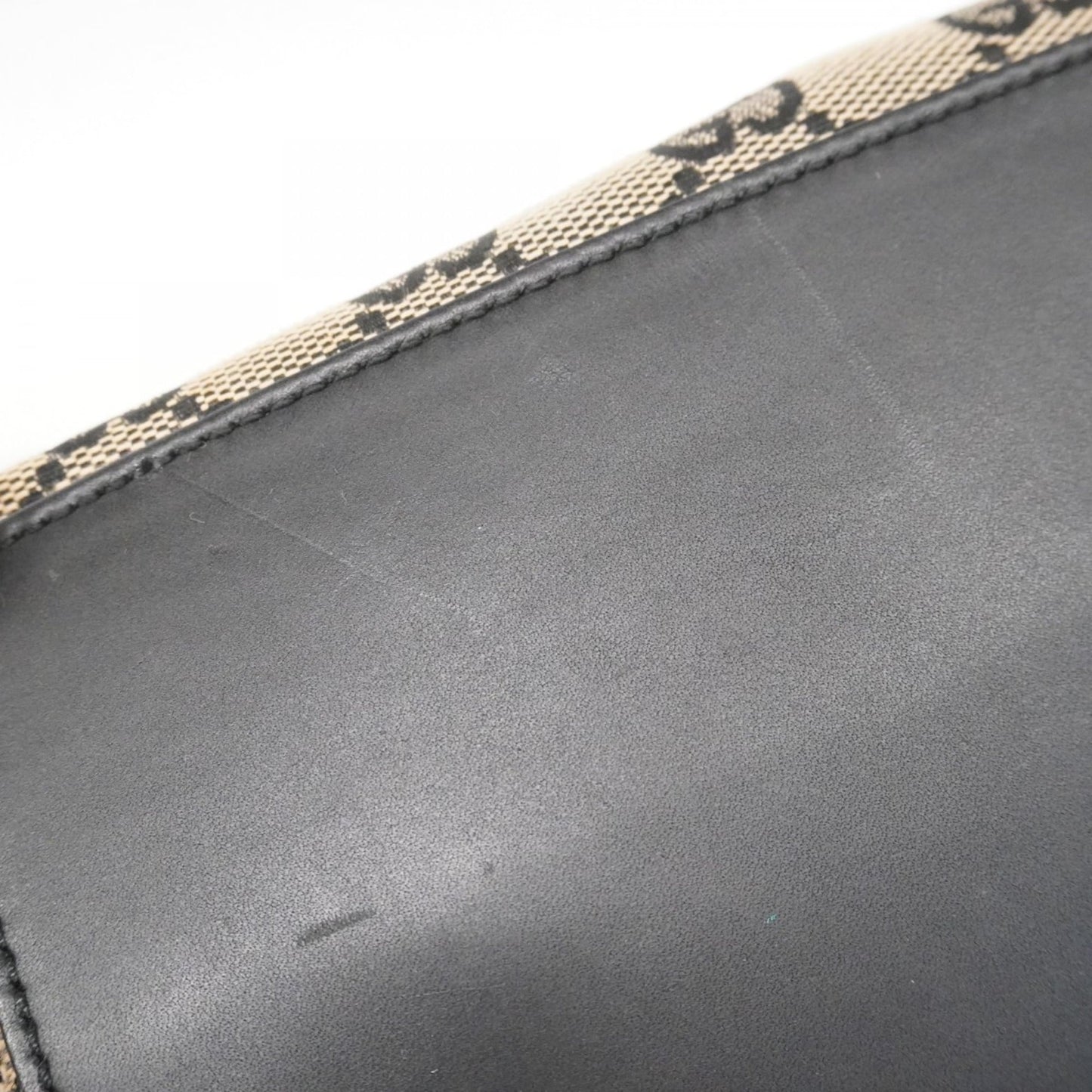 Gucci Black Canvas Tote Bag ( )