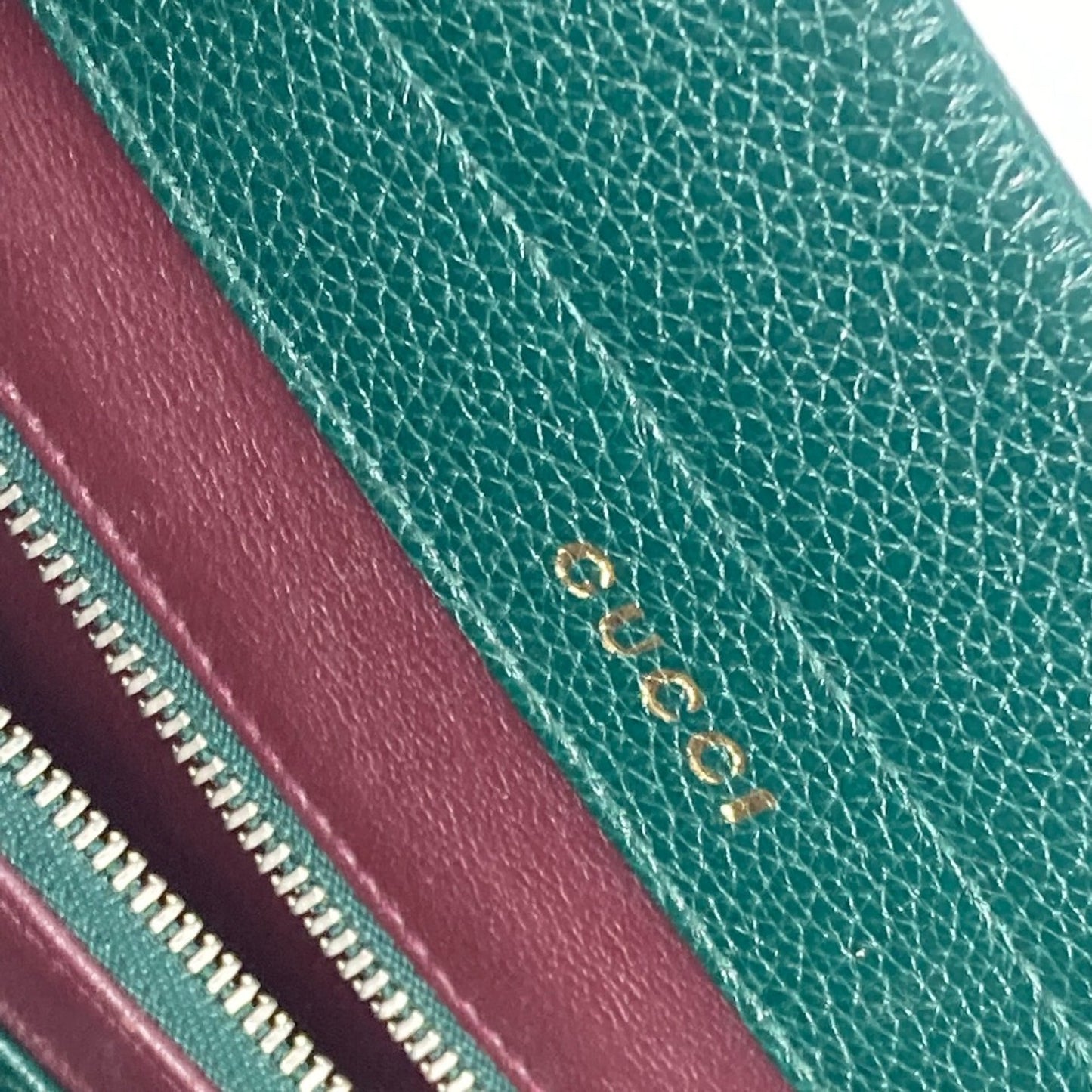 Gucci Green Leather Handbag ( )