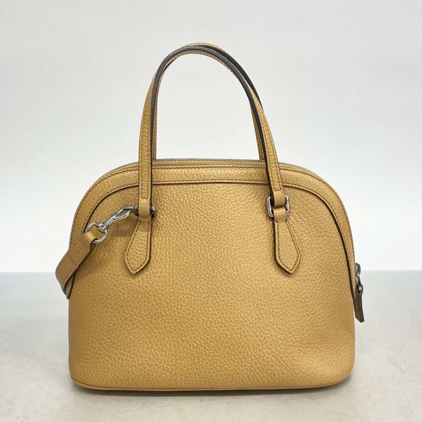 Gucci Brown Leather Handbag ( )