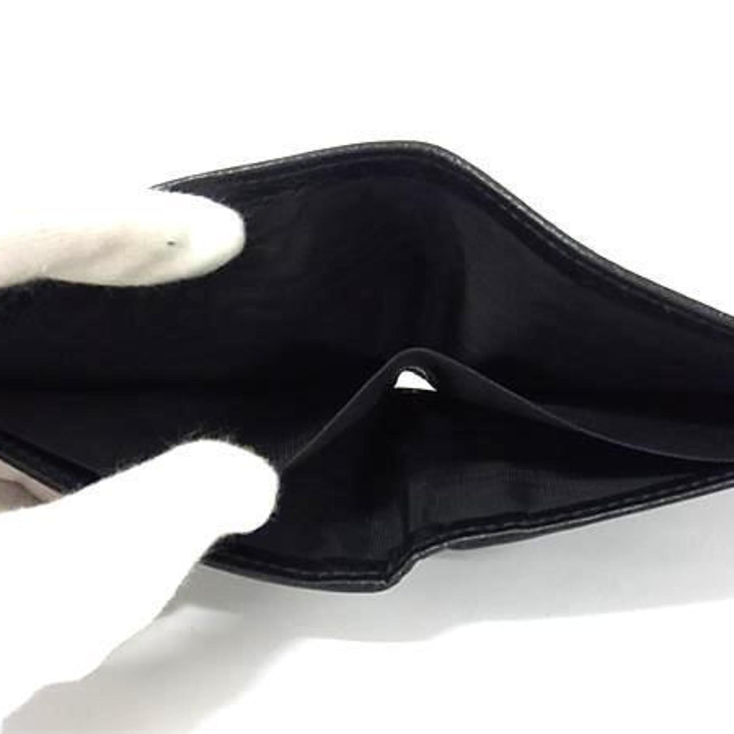 Gucci Black Leather Wallet (Bi-Fold) ( )